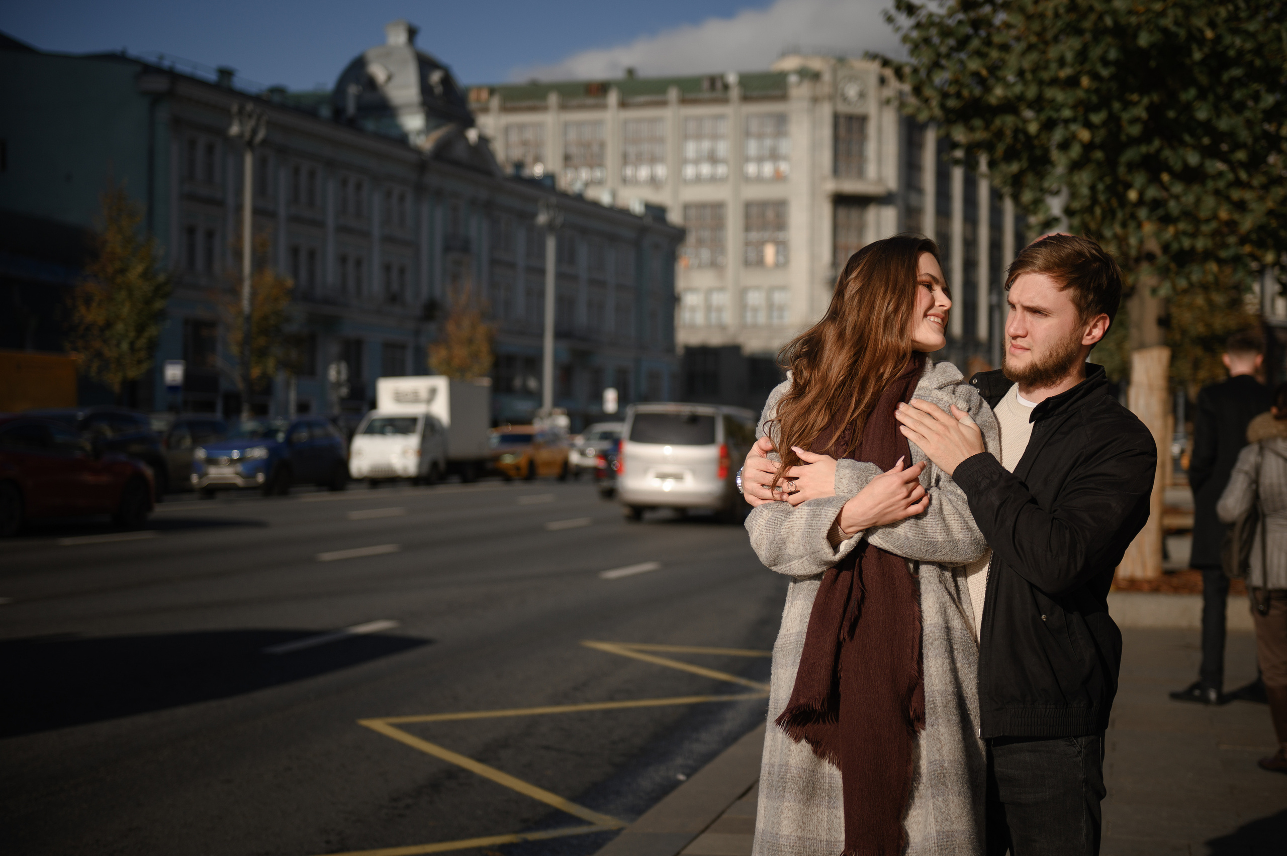 Фотосессия в центре Москвы. Свадебный фотограф Константинова Елена