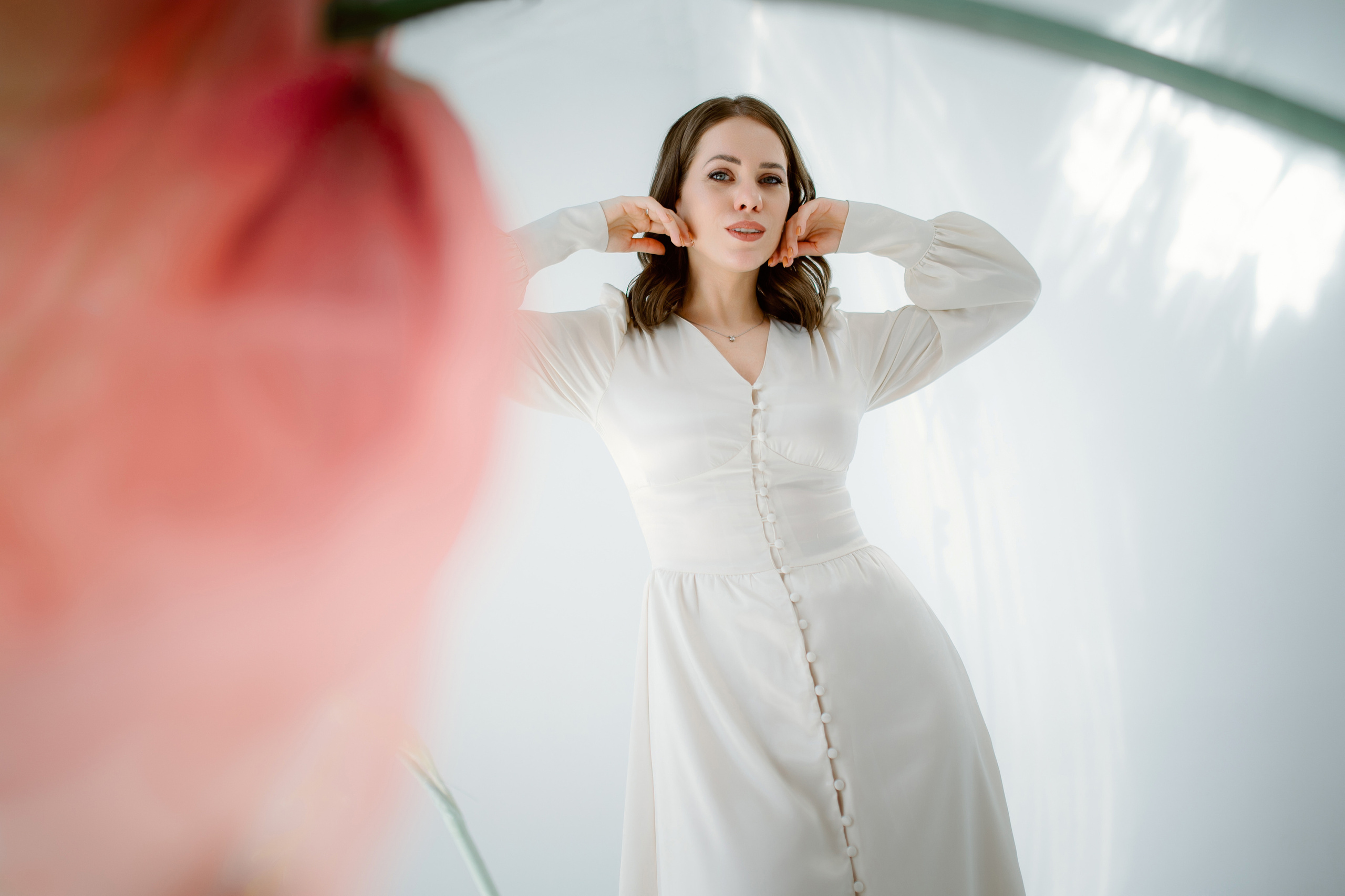 Гармония и красота: женственная фотосессия в светлых тонах. Свадебный фотограф Константинова Елена