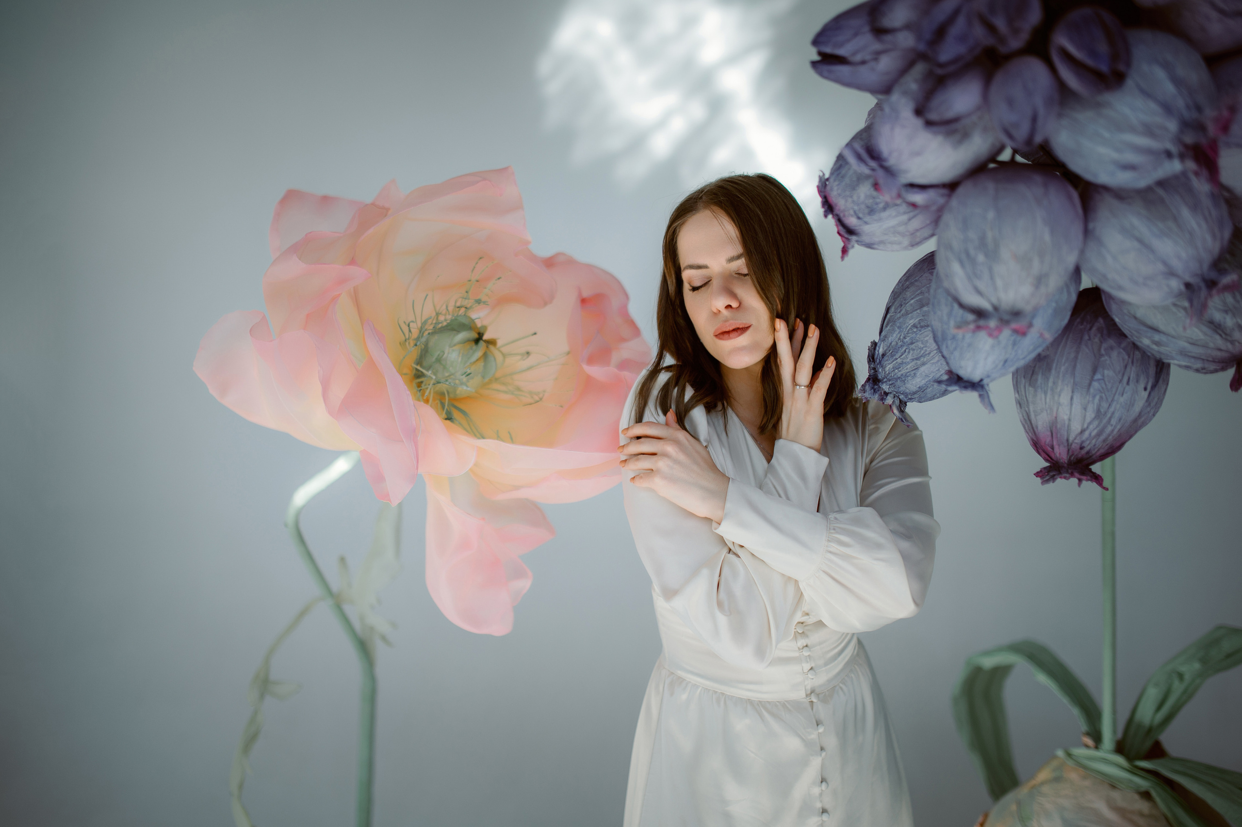 Гармония и красота: женственная фотосессия в светлых тонах. Свадебный фотограф Константинова Елена