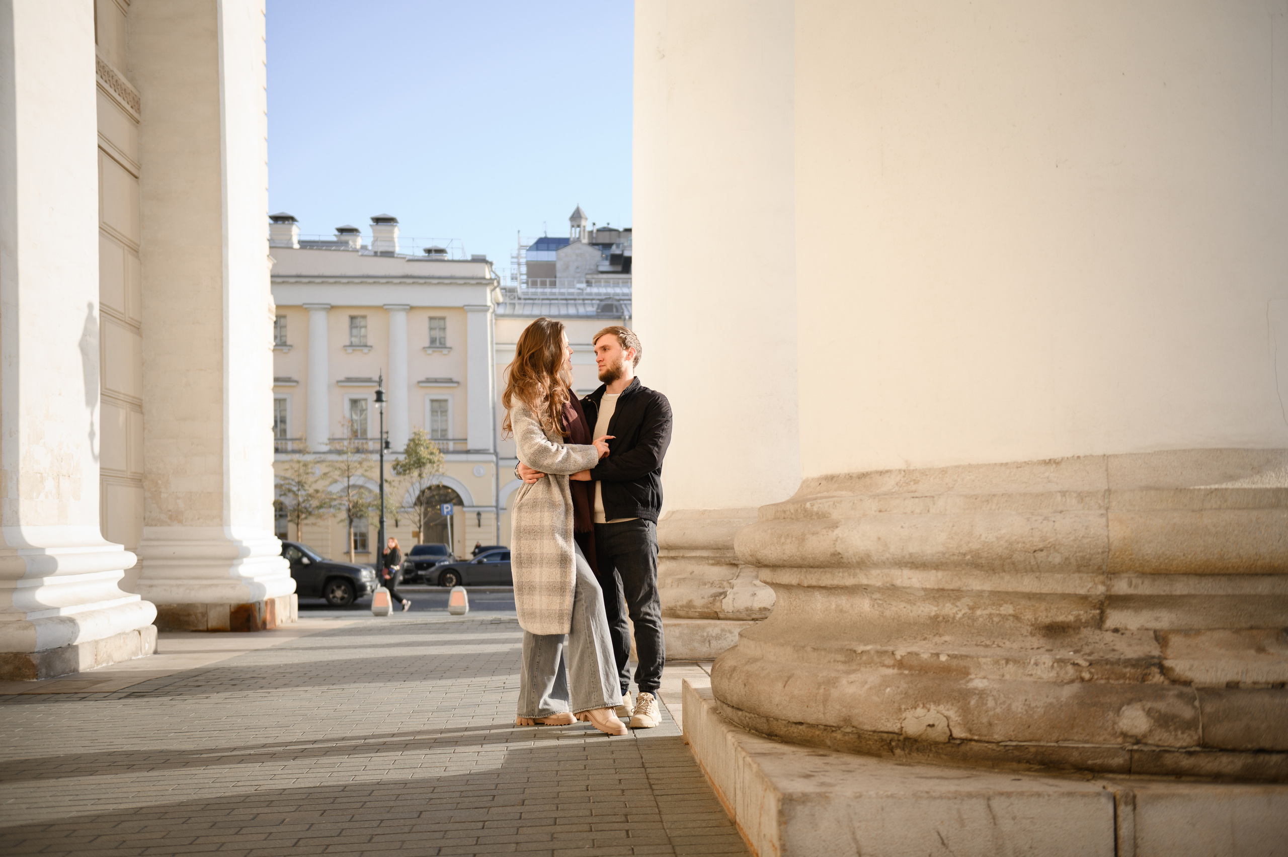 Фотосессия в центре Москвы. Свадебный фотограф Константинова Елена
