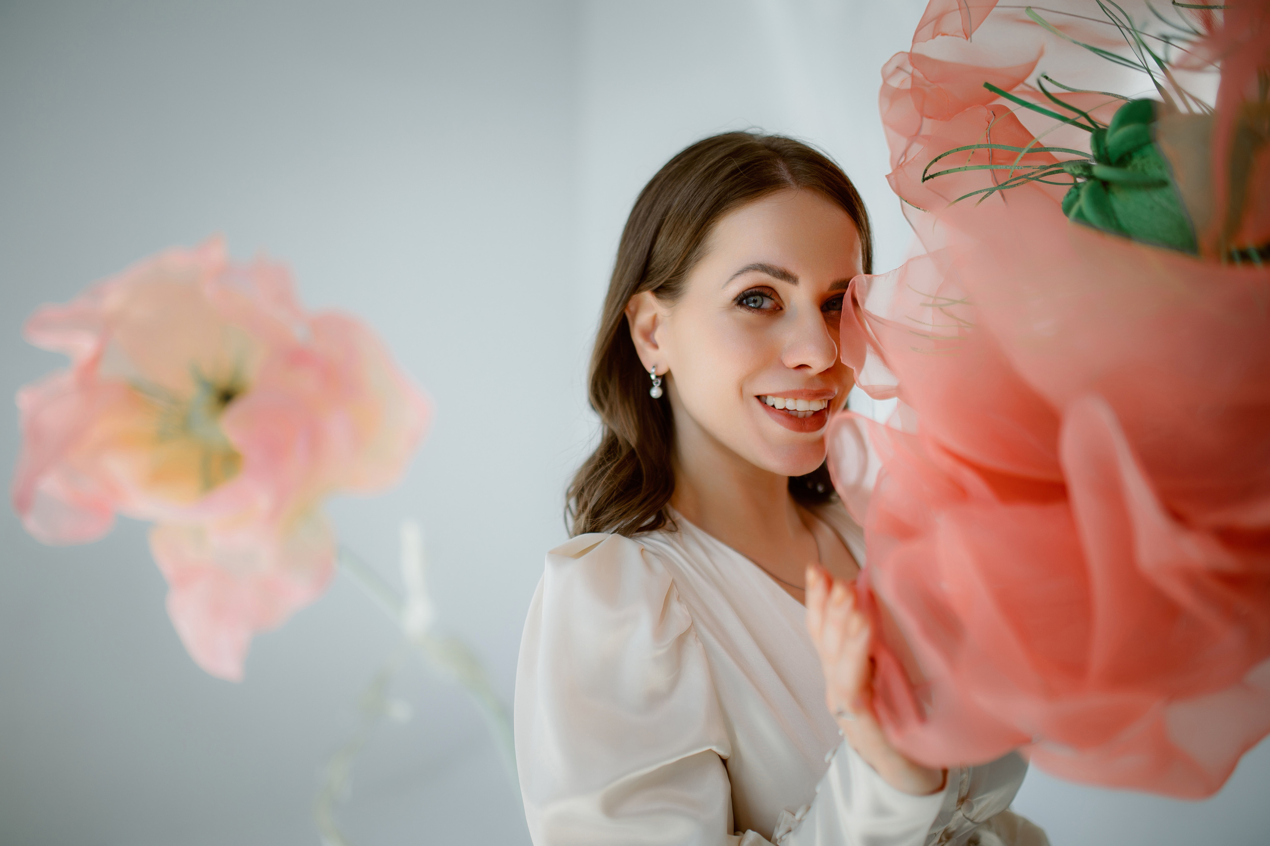 Гармония и красота: женственная фотосессия в светлых тонах. Свадебный фотограф Константинова Елена