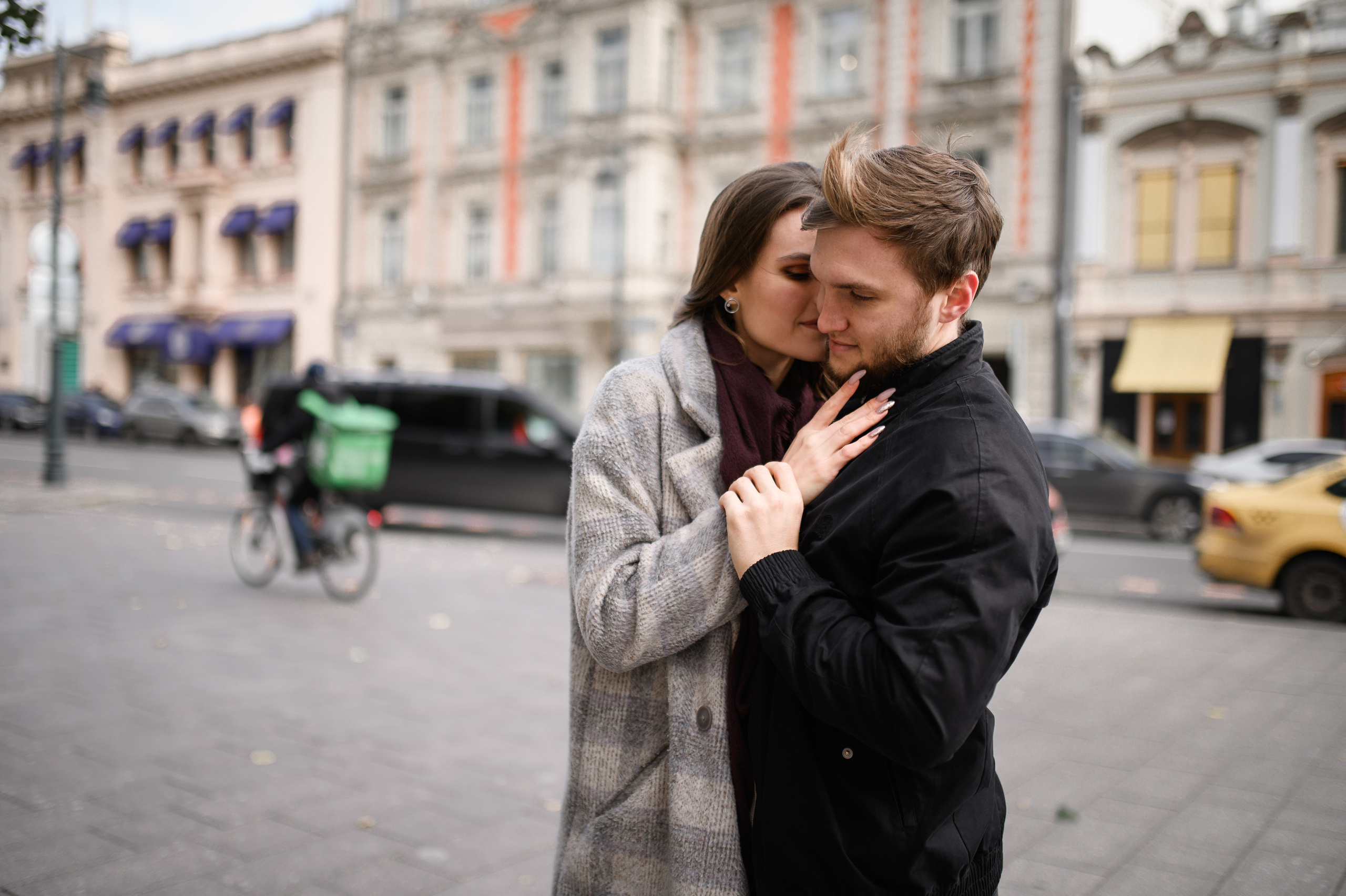 Фотосессия в центре Москвы. Свадебный фотограф Константинова Елена