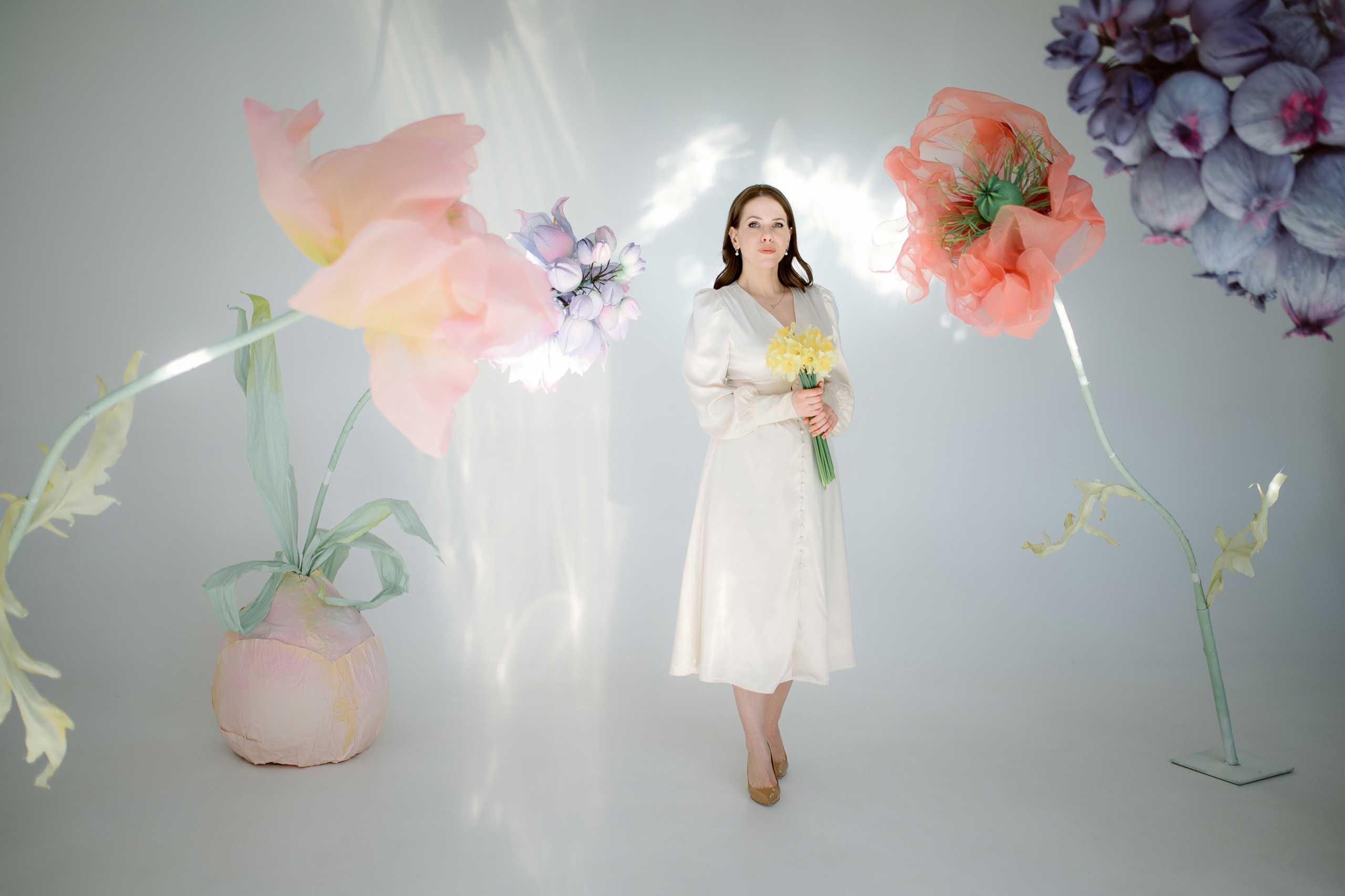 Гармония и красота: женственная фотосессия в светлых тонах. Свадебный фотограф Константинова Елена