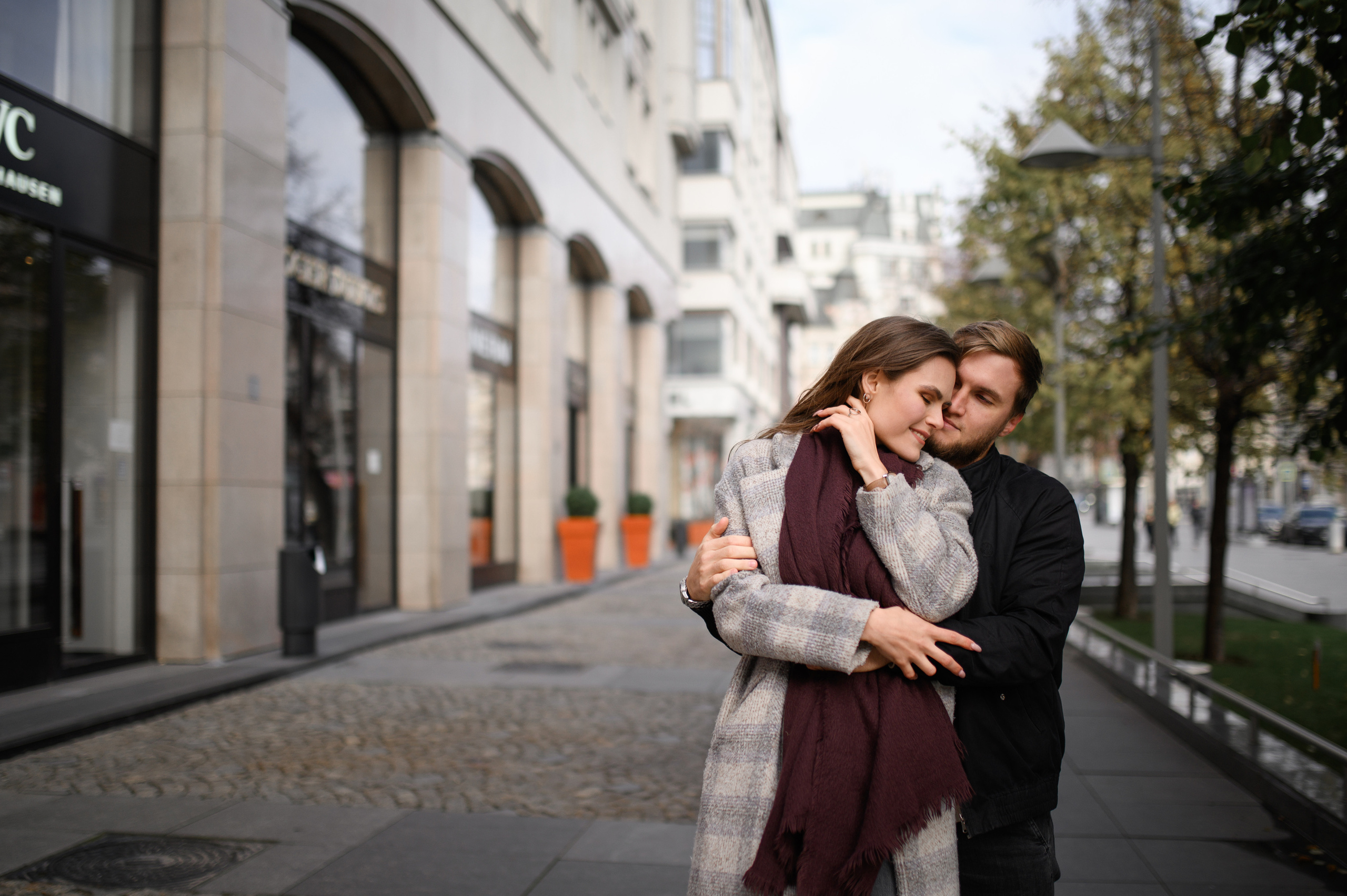 Фотосессия в центре Москвы. Свадебный фотограф Константинова Елена