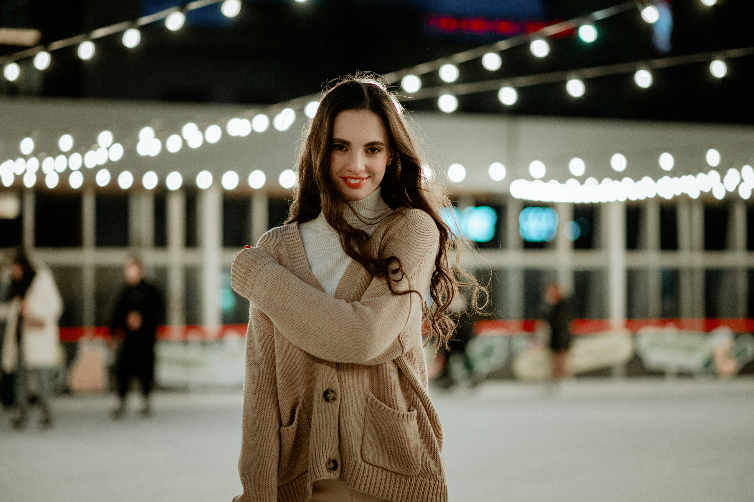 Фотосессия на катке. Свадебный фотограф Константинова Елена