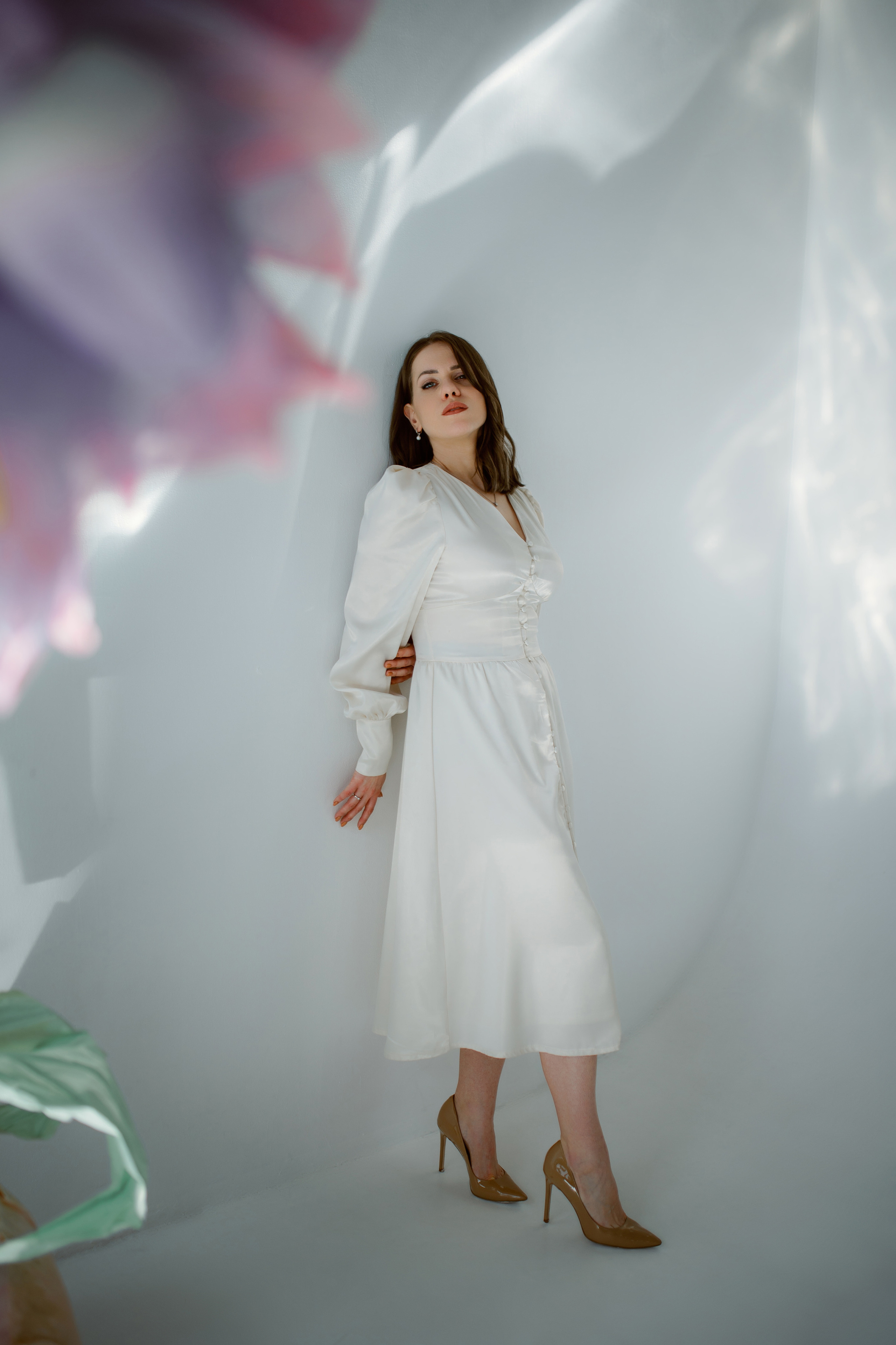 Гармония и красота: женственная фотосессия в светлых тонах. Свадебный фотограф Константинова Елена