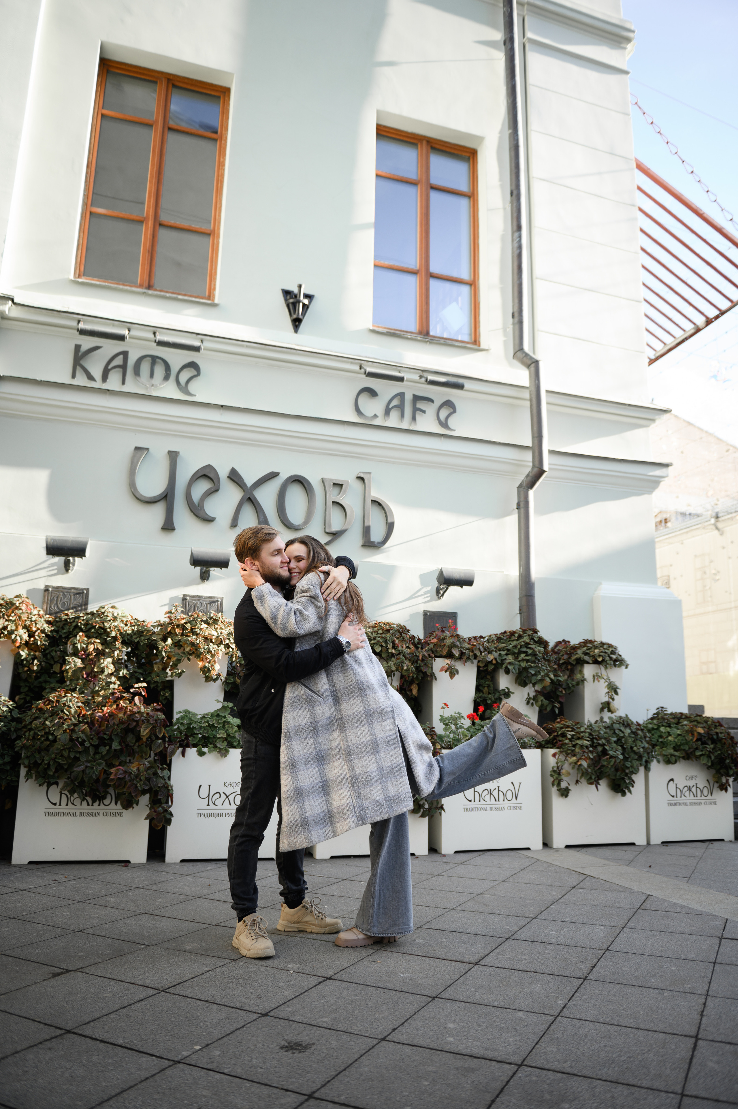 Фотосессия в центре Москвы. Свадебный фотограф Константинова Елена