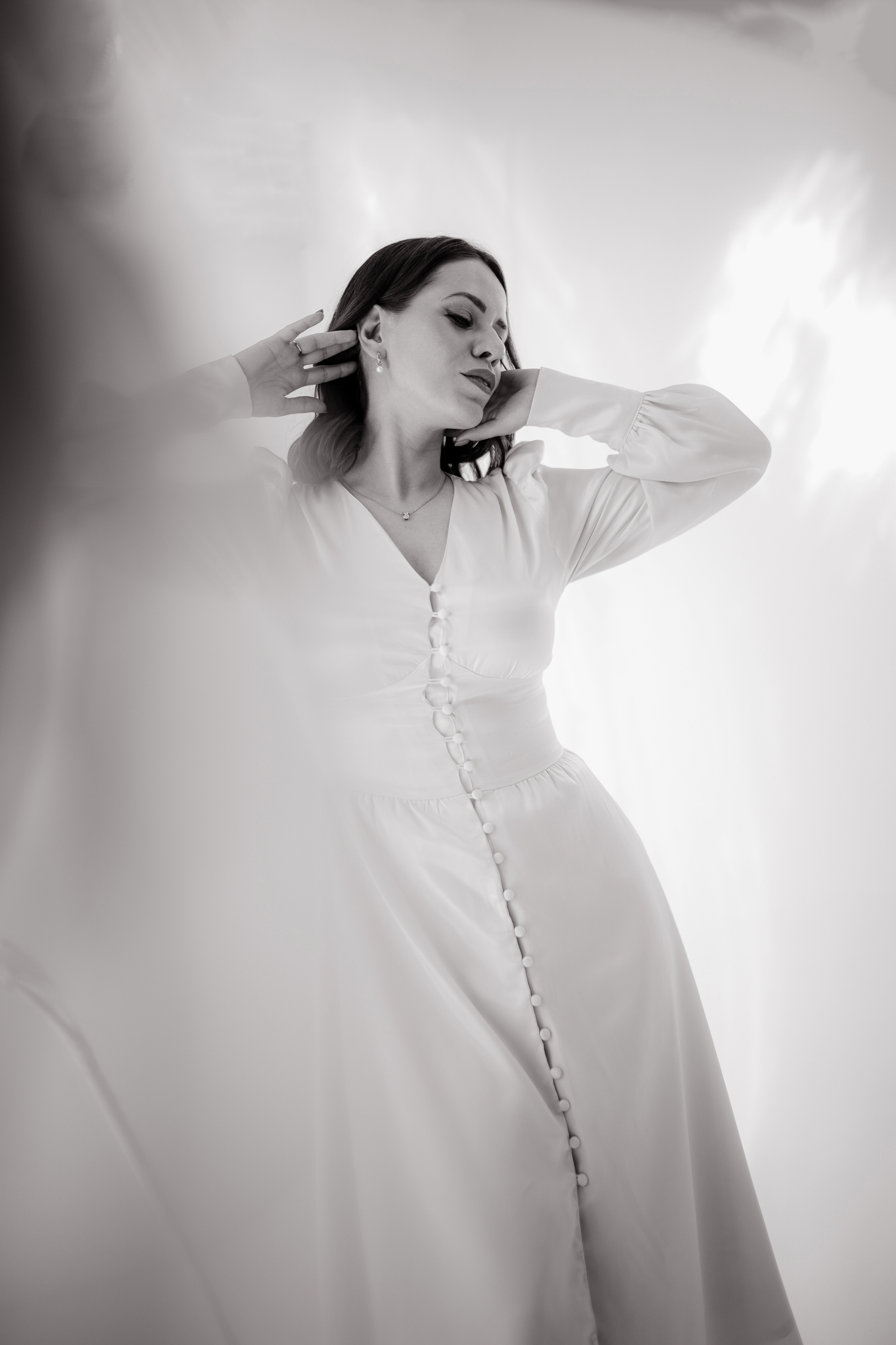 Гармония и красота: женственная фотосессия в светлых тонах. Свадебный фотограф Константинова Елена