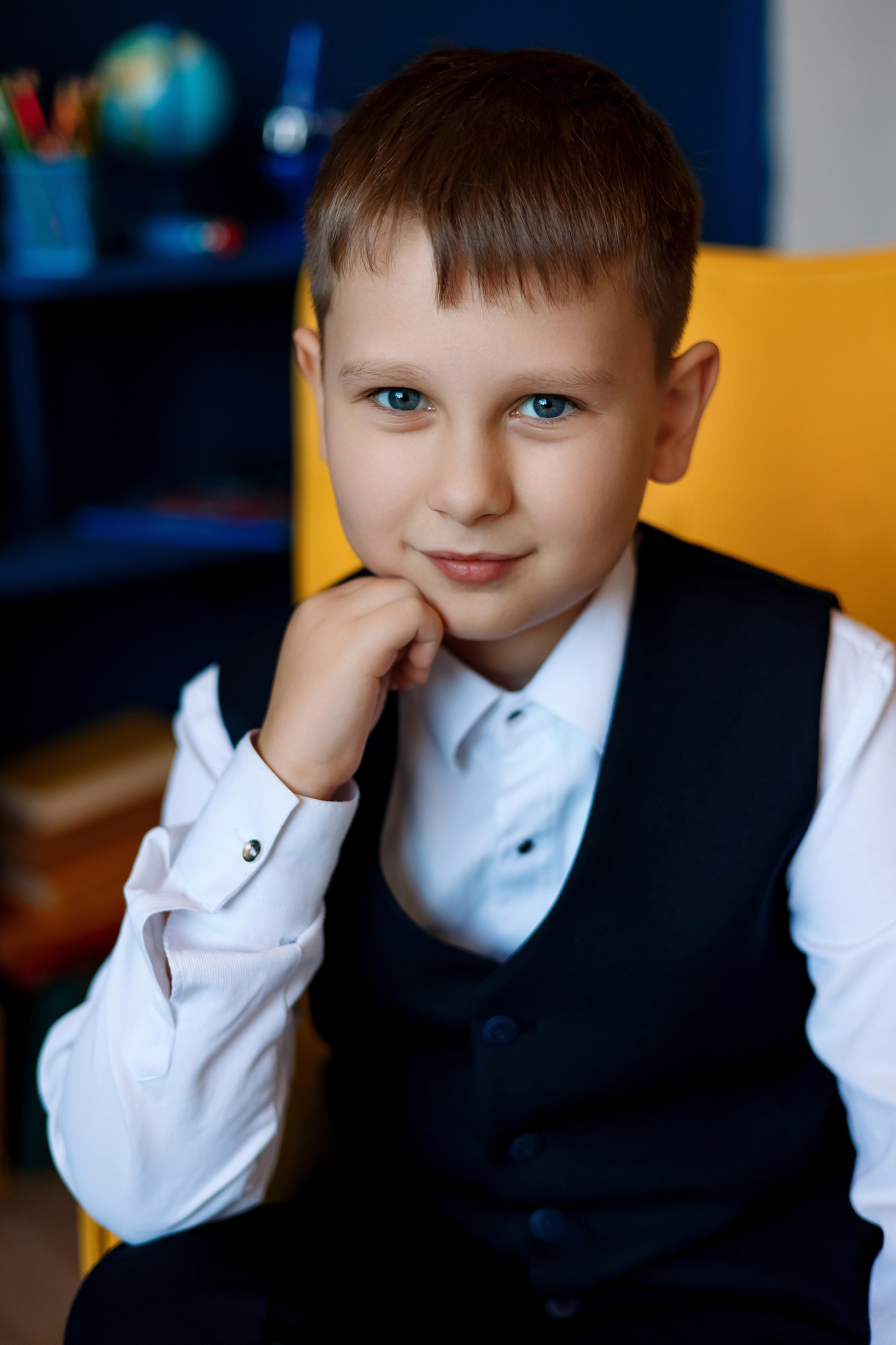 4 класс фотосессия в фотостудии. Фотограф Любовь Корниенко, Примоский край