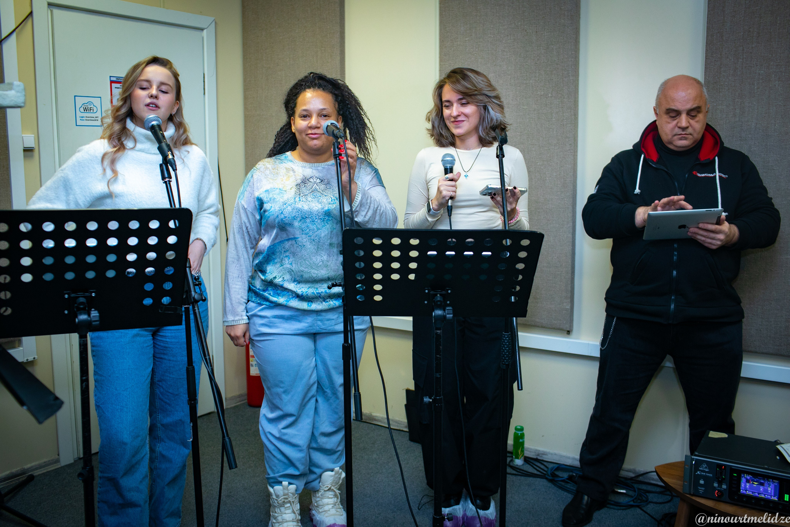 Репетиция Сергея Арутюнова. Art photographer Nino