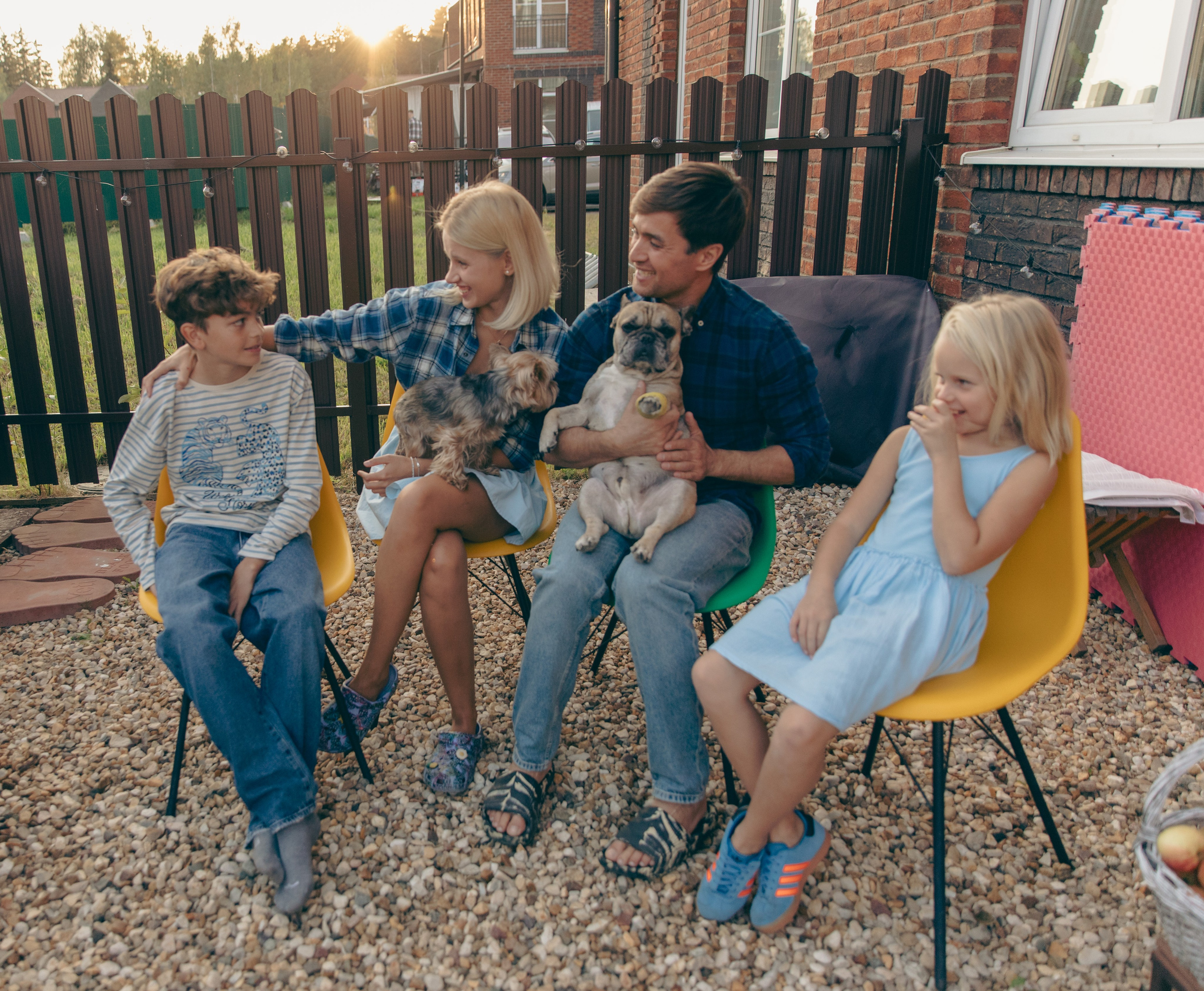 За городом. Фотограф текстиля в Москве Ольга Иванова