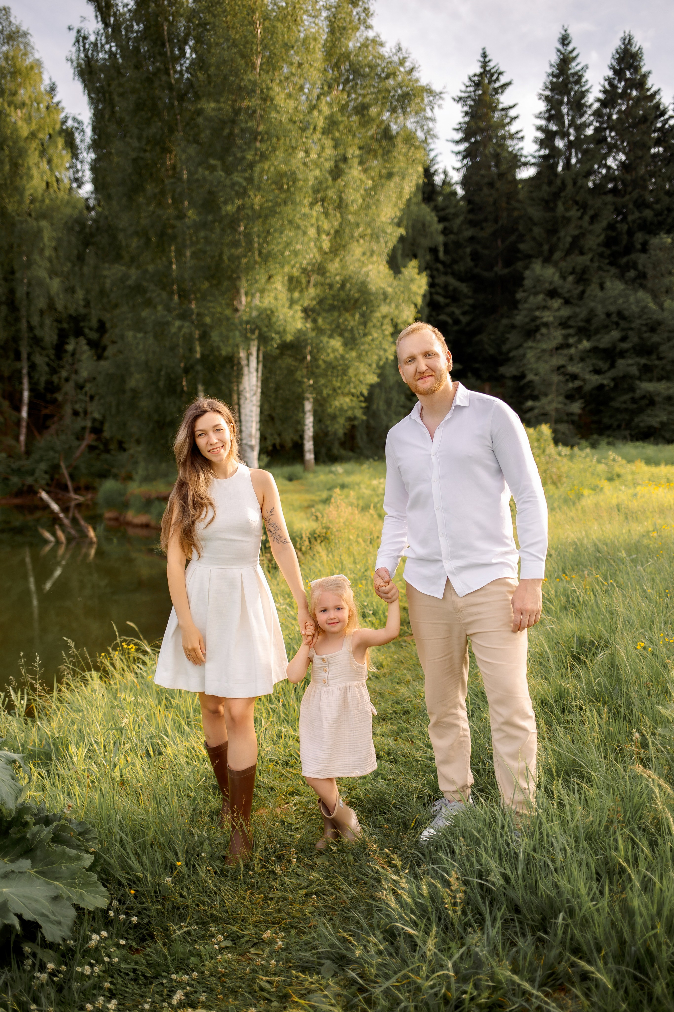 Семейная фотопрогулка на природе. Зотова Алена — семейный и женский фотограф в Зеленограде