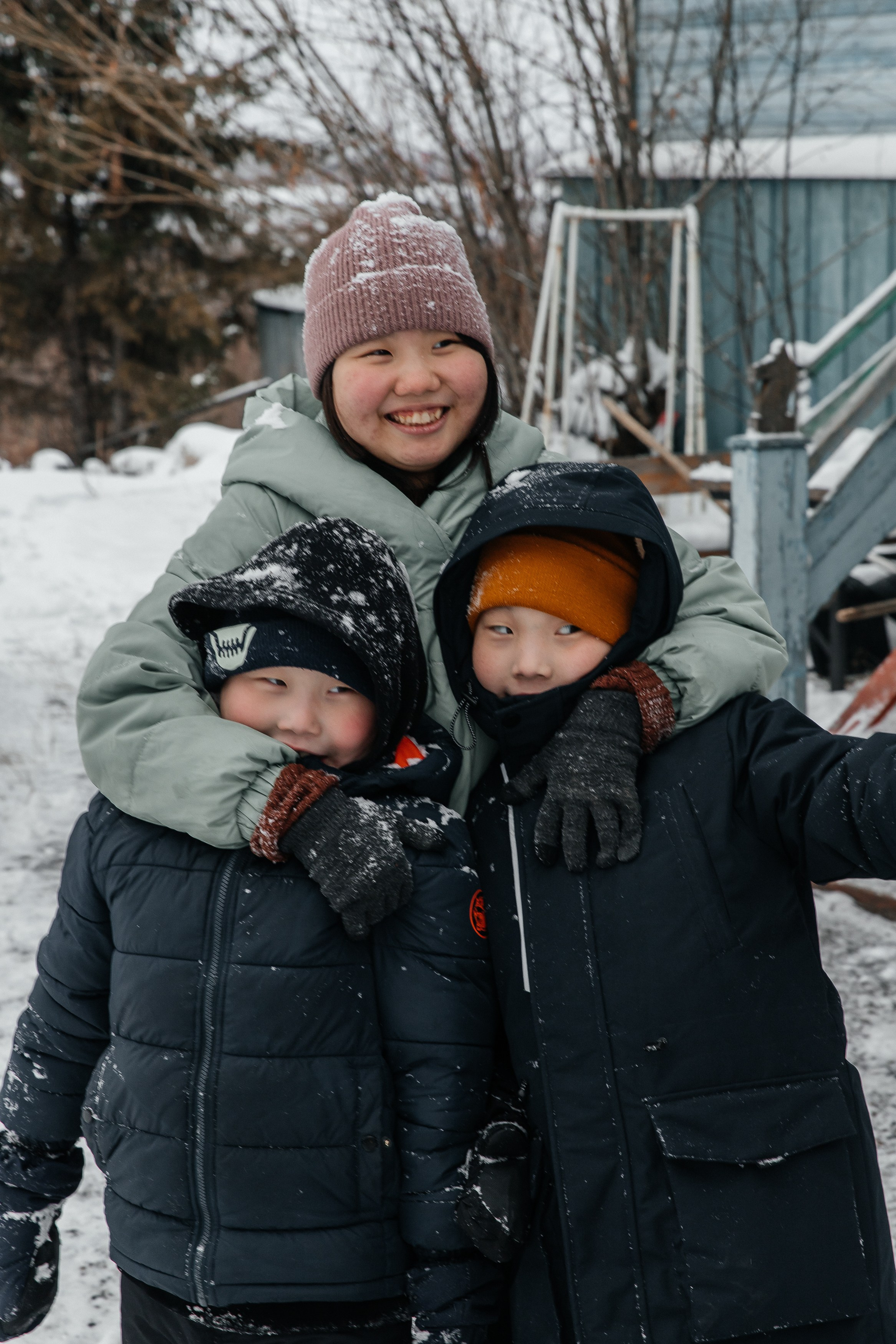 Степановы. Воронистая Анастасия. Фотограф Якутия, Томпонский район