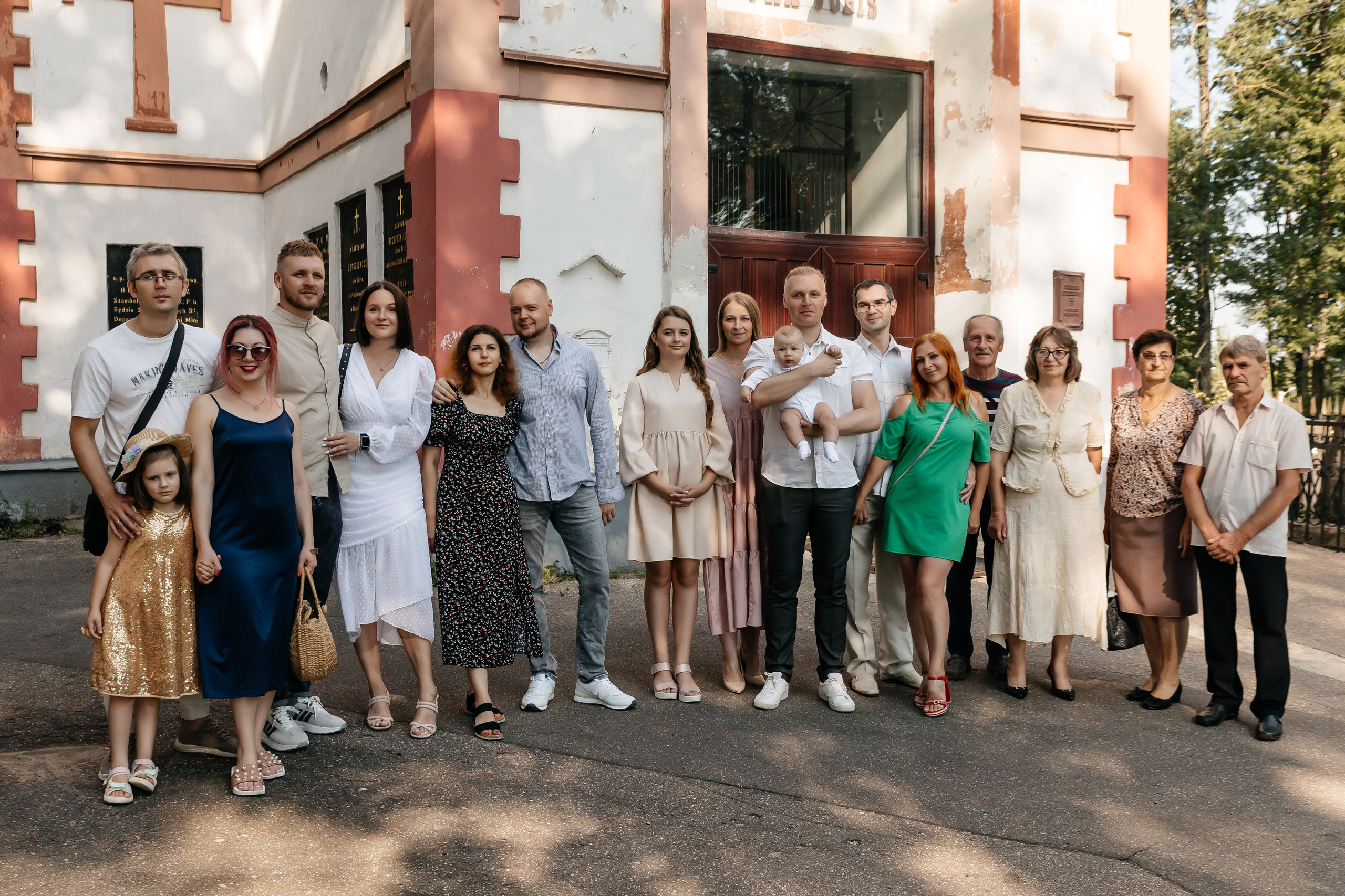 Крещение Адама. Семейный фотограф Минск Усова Ольга