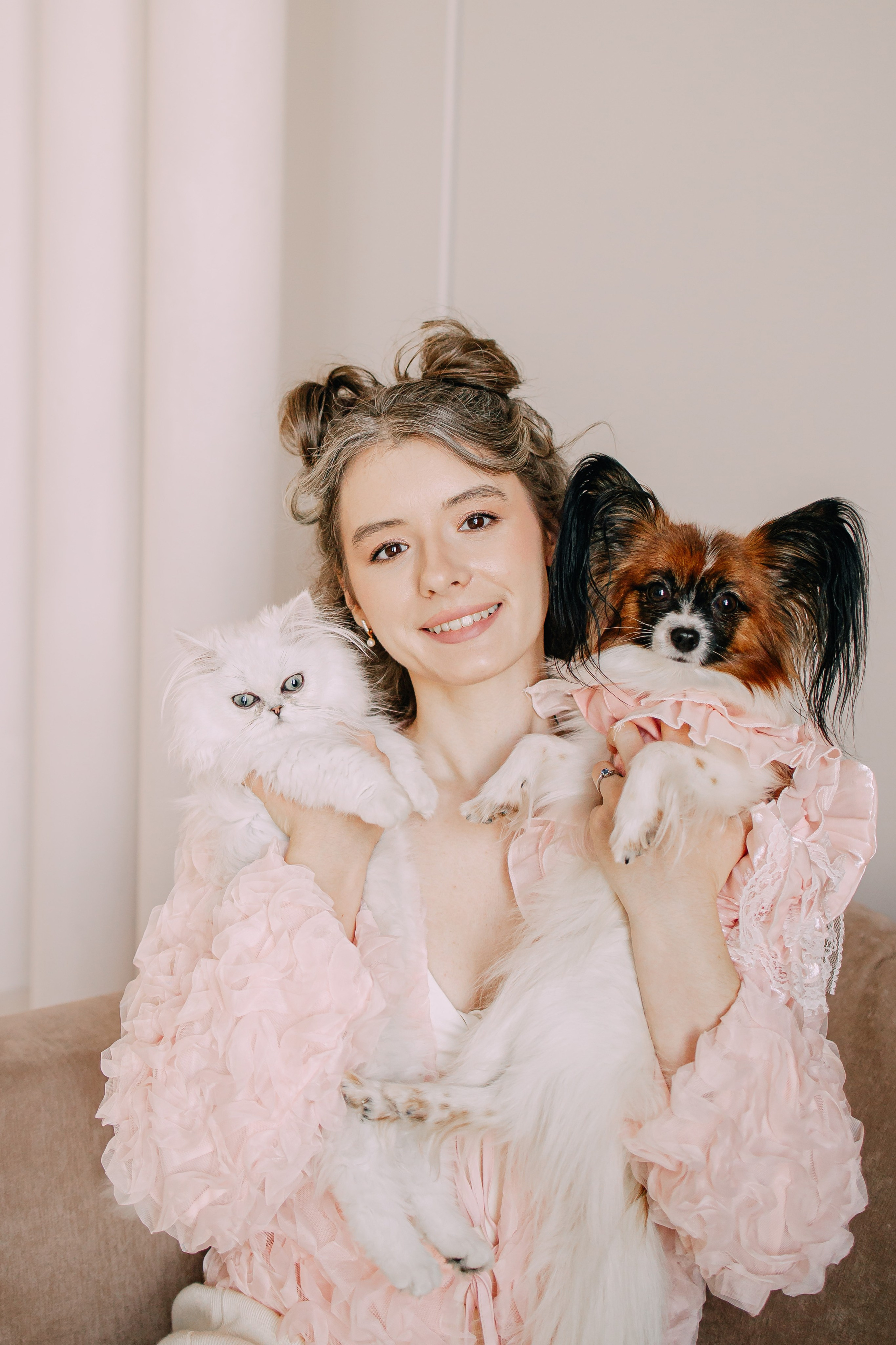 Султан, Мэй Мэй и Шанталь и их семья