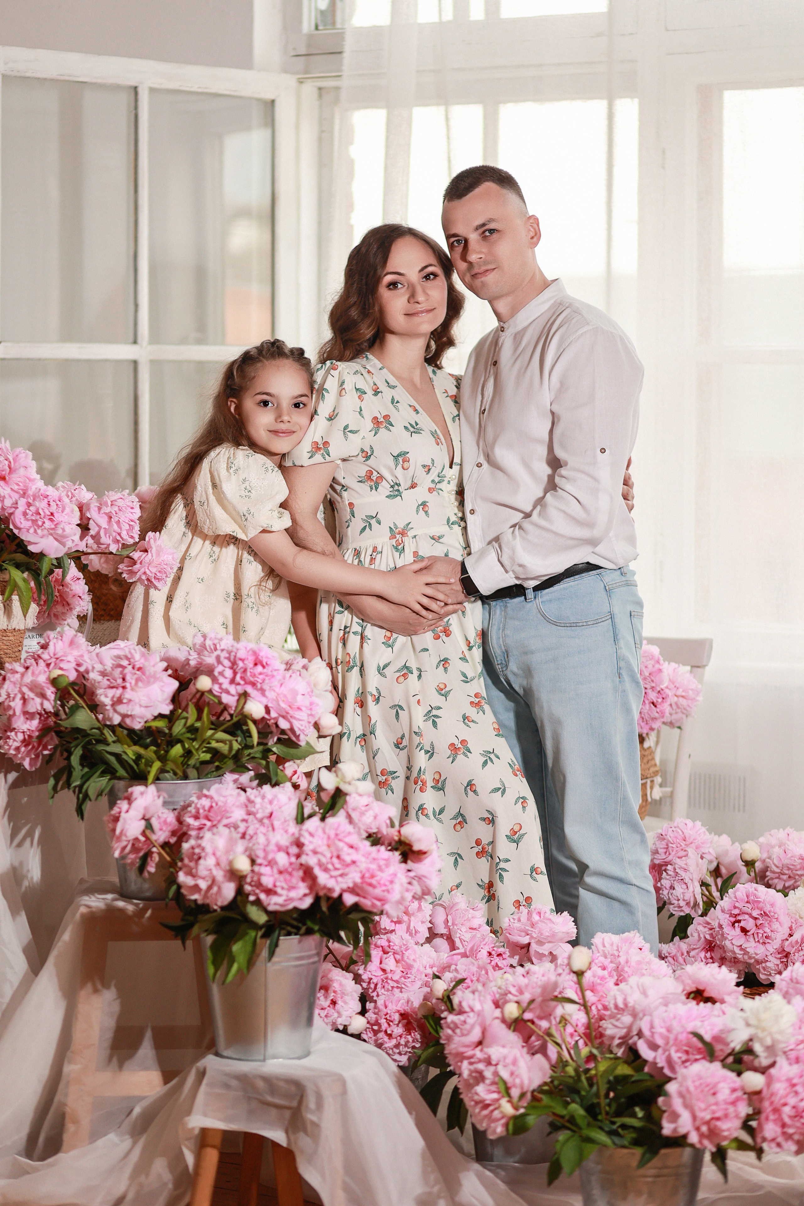 Пионы. Детский семейный фотограф Краснодар