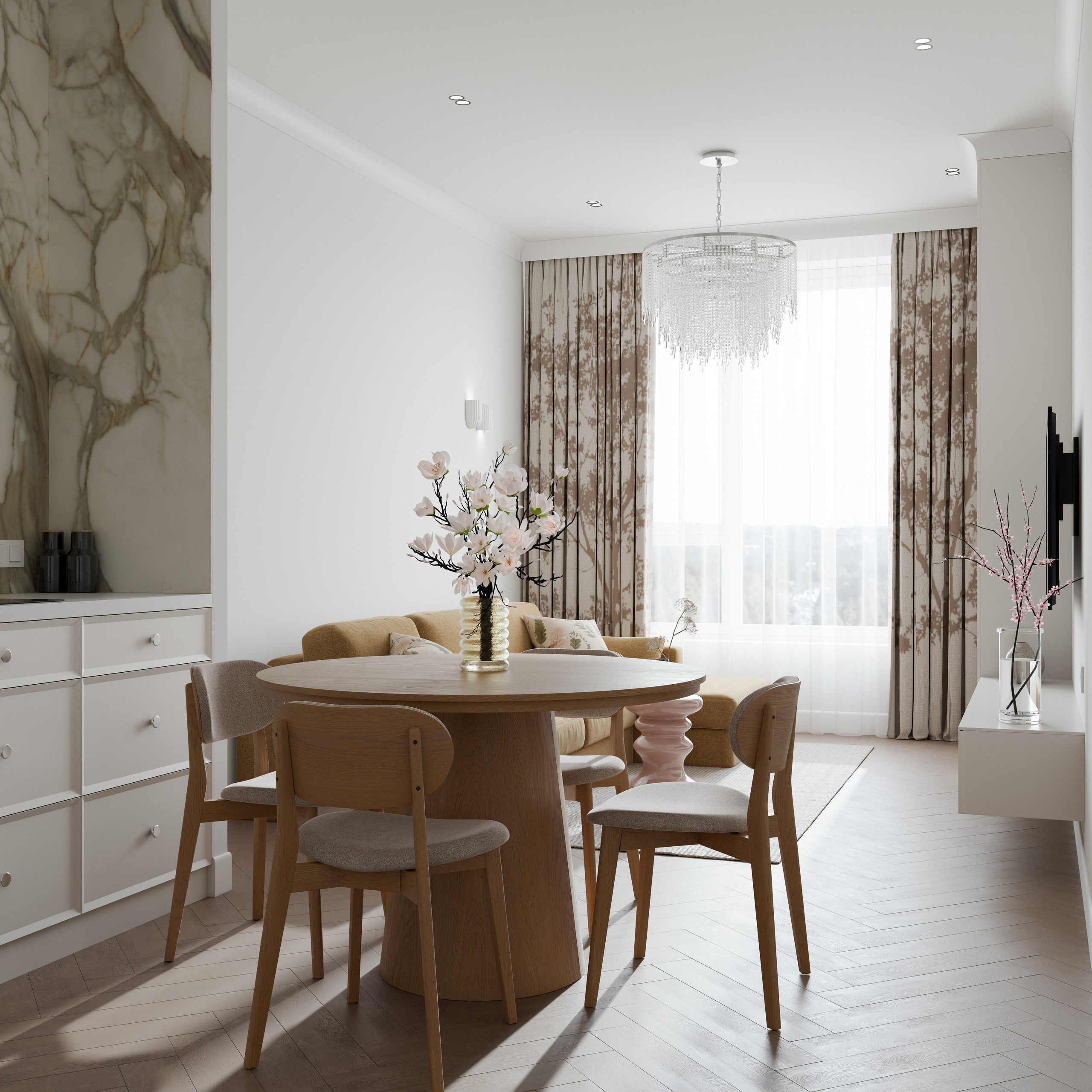 ESTET 60 m². Nesso Interiors