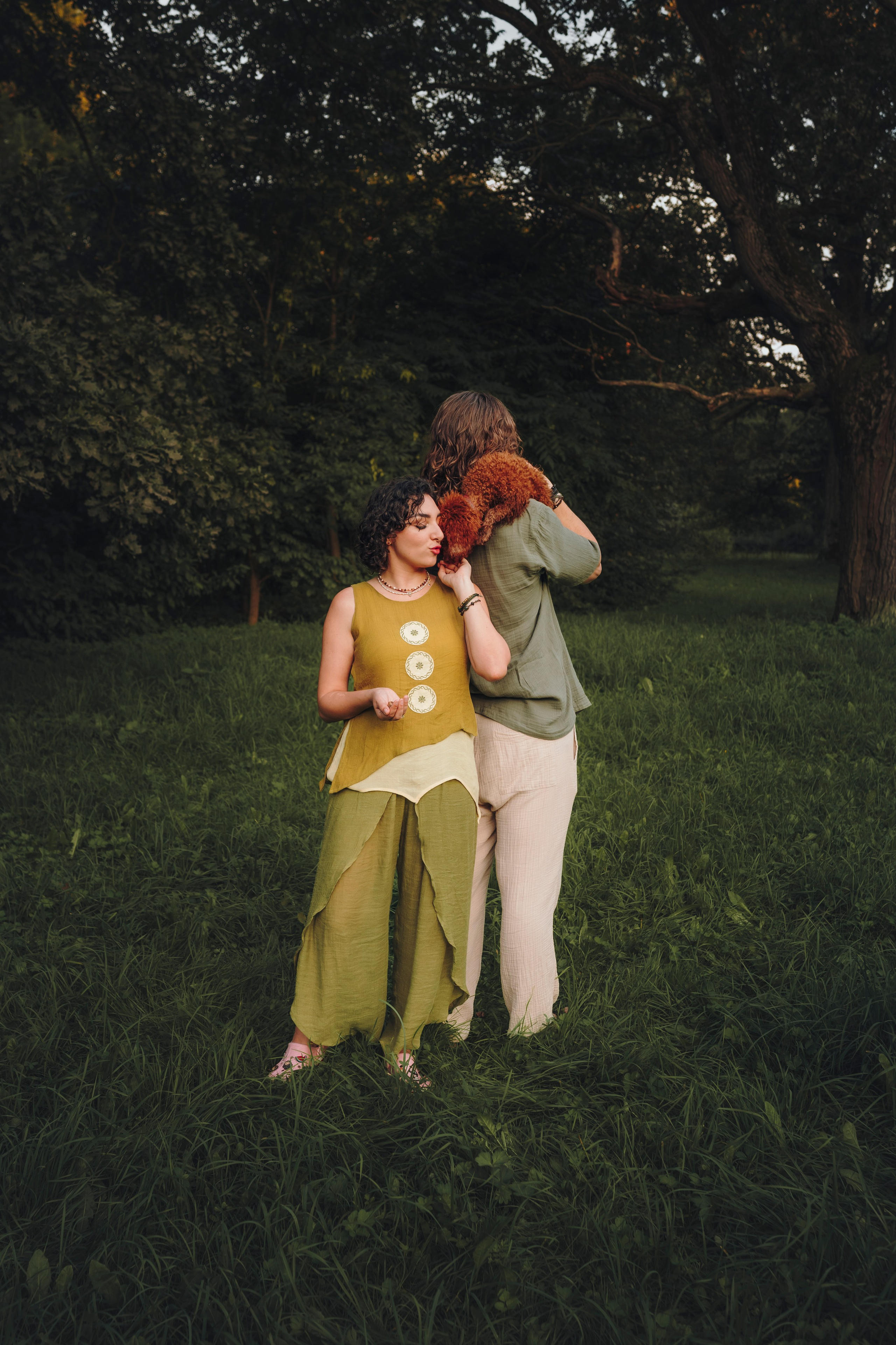 Марина, Тарас и Хагрид. Семейный фотограф анималист Ананьева Мария — Москва