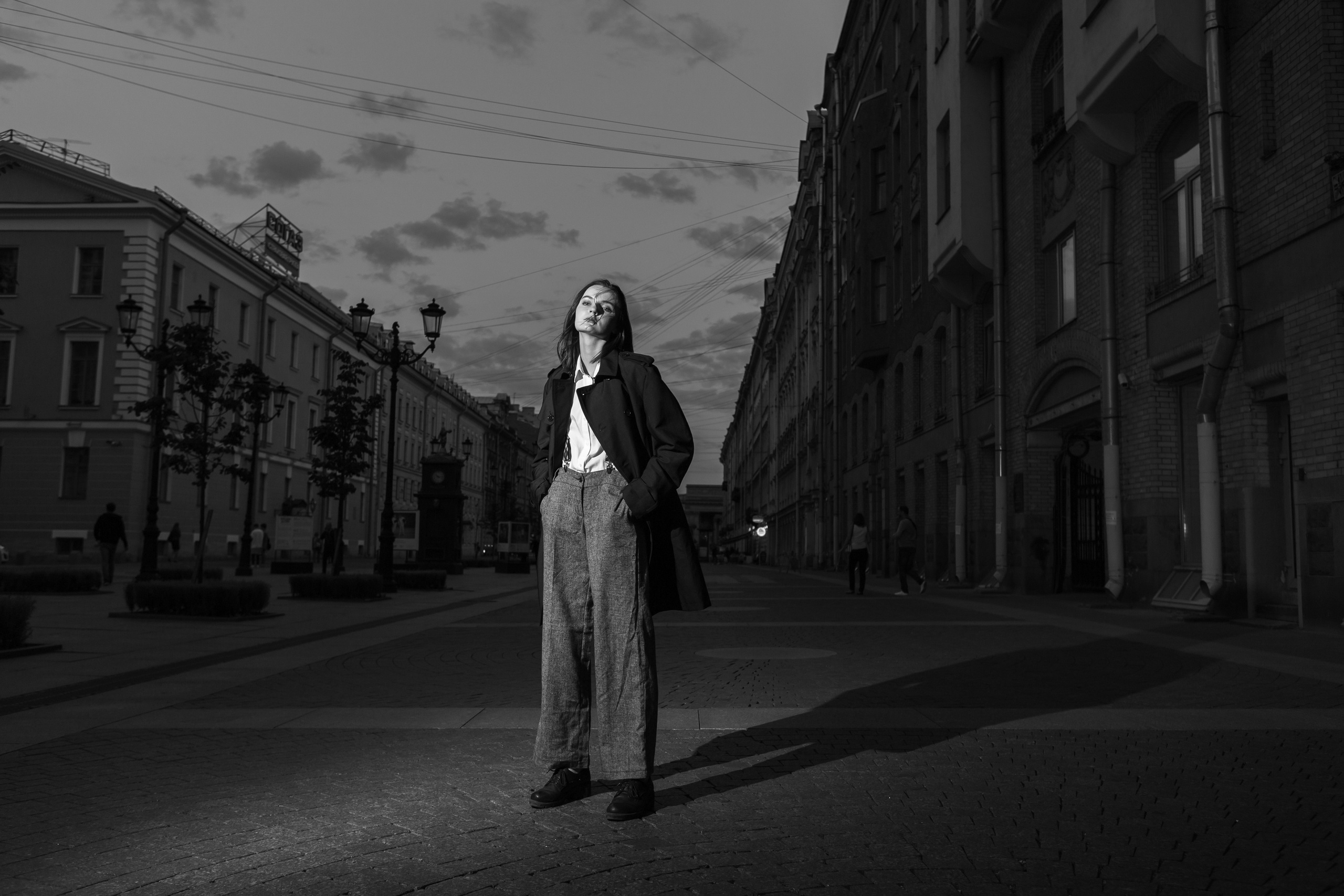 Фотосессия на улице в красивой одежде. Филатова Мария репортажный и портретный фотограф в Санкт-Петербурге