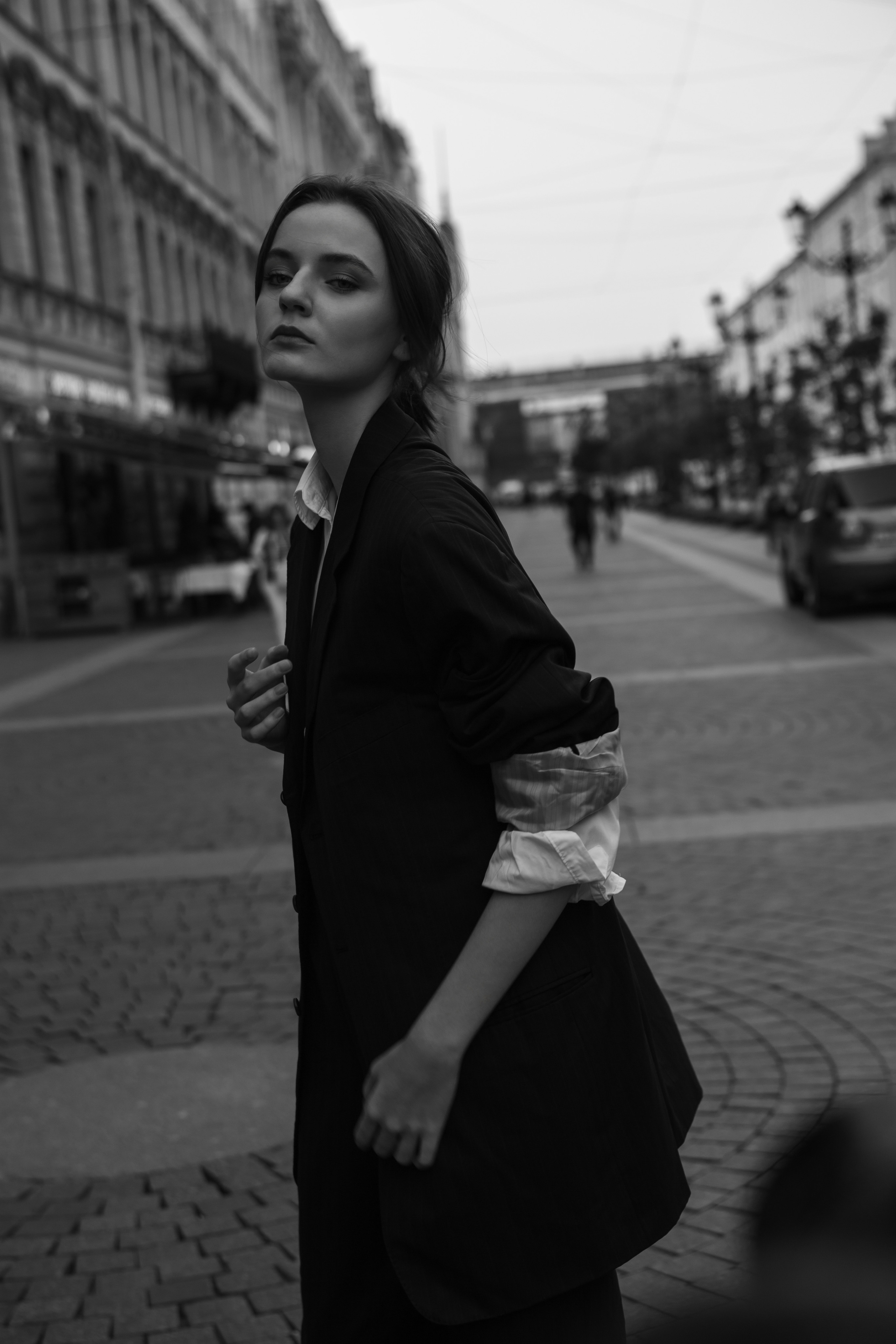 Фотосессия на улице в красивой одежде. Филатова Мария репортажный и портретный фотограф в Санкт-Петербурге