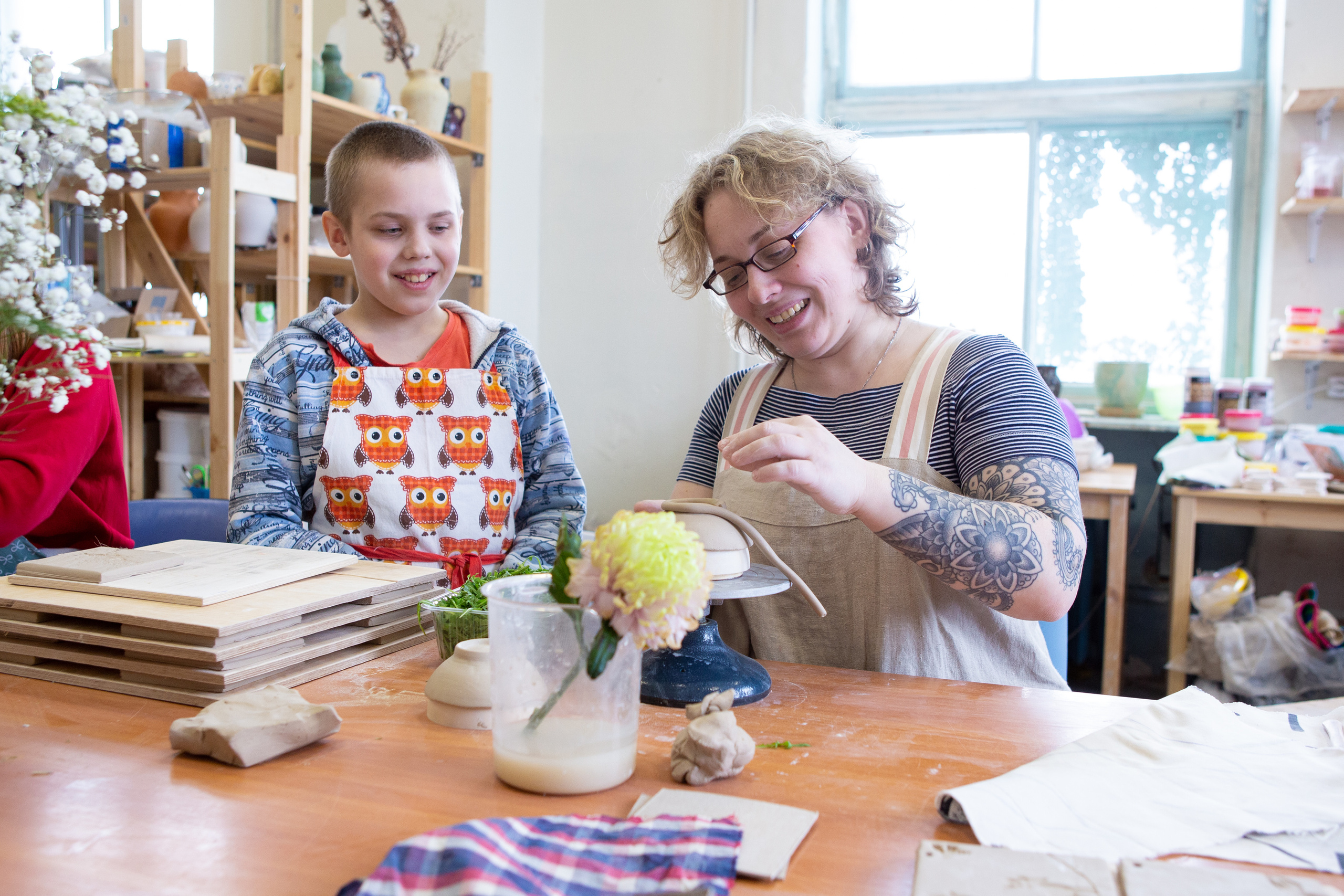 Фотосъёмка мастер-класса по изготовлению керамики. Филатова Мария репортажный и портретный фотограф в Санкт-Петербурге