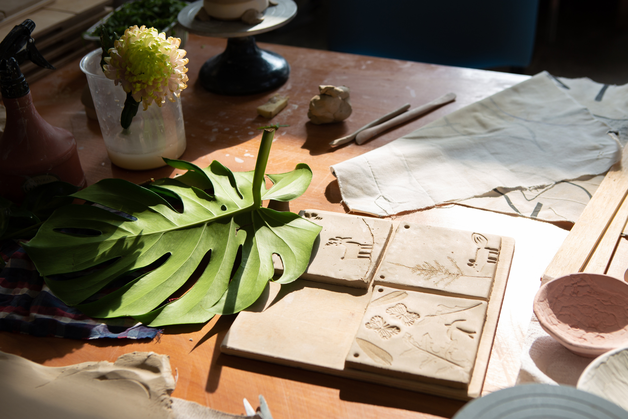 Фотосъёмка мастер-класса по изготовлению керамики. Филатова Мария репортажный и портретный фотограф в Санкт-Петербурге