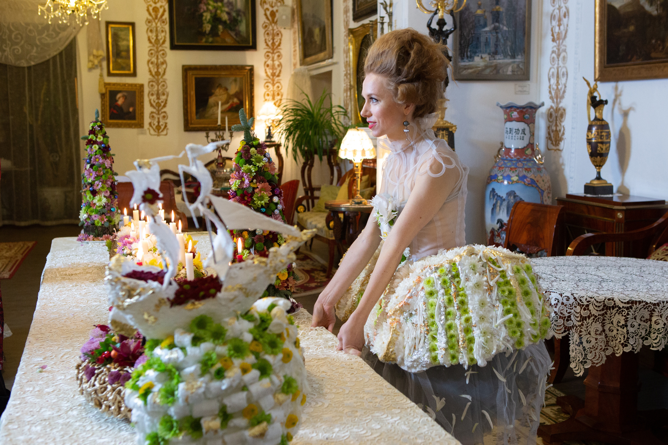 Фотоистория о дизайнере и её платье. Филатова Мария репортажный и портретный фотограф в Санкт-Петербурге