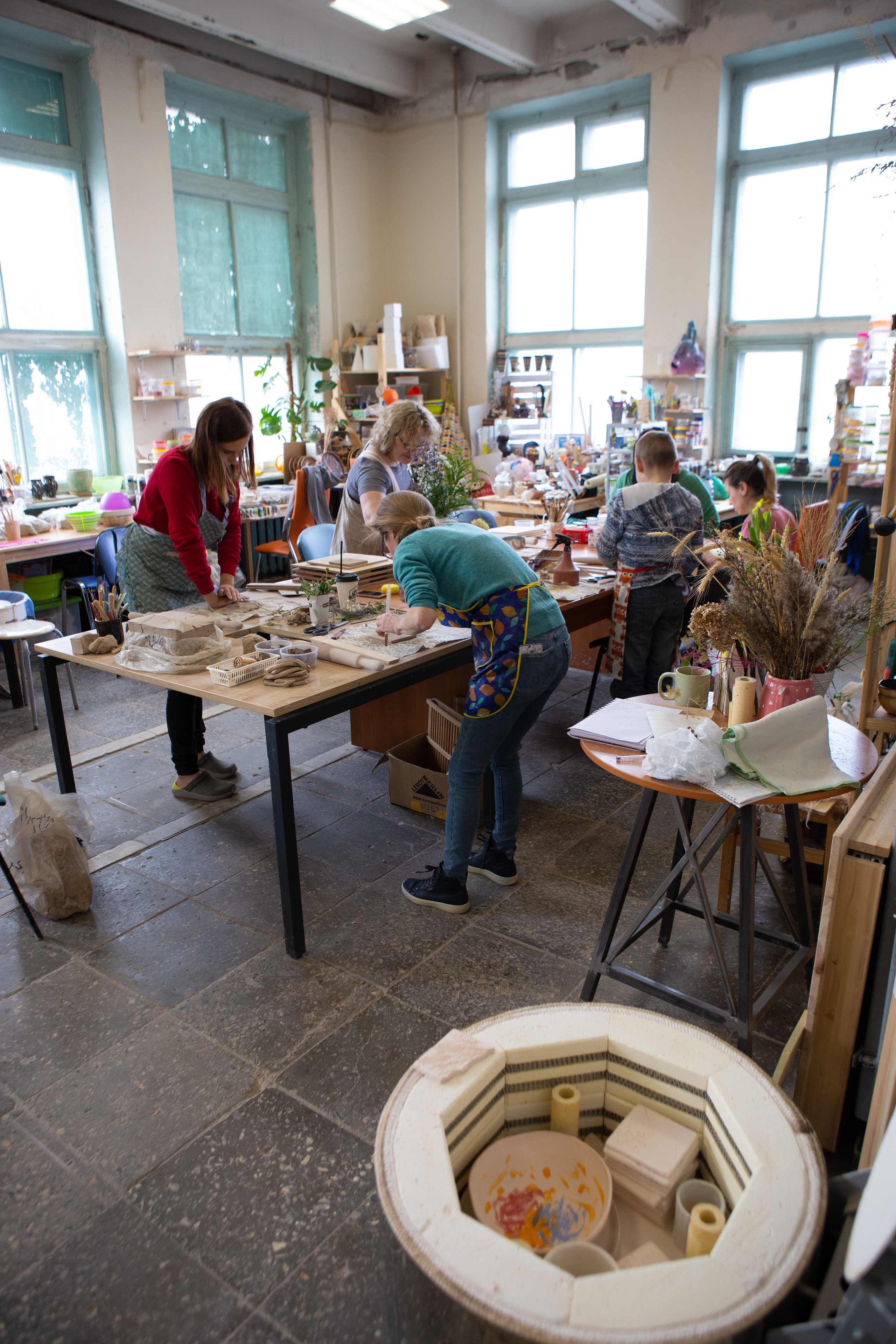 Фотосъёмка мастер-класса по изготовлению керамики. Филатова Мария репортажный и портретный фотограф в Санкт-Петербурге