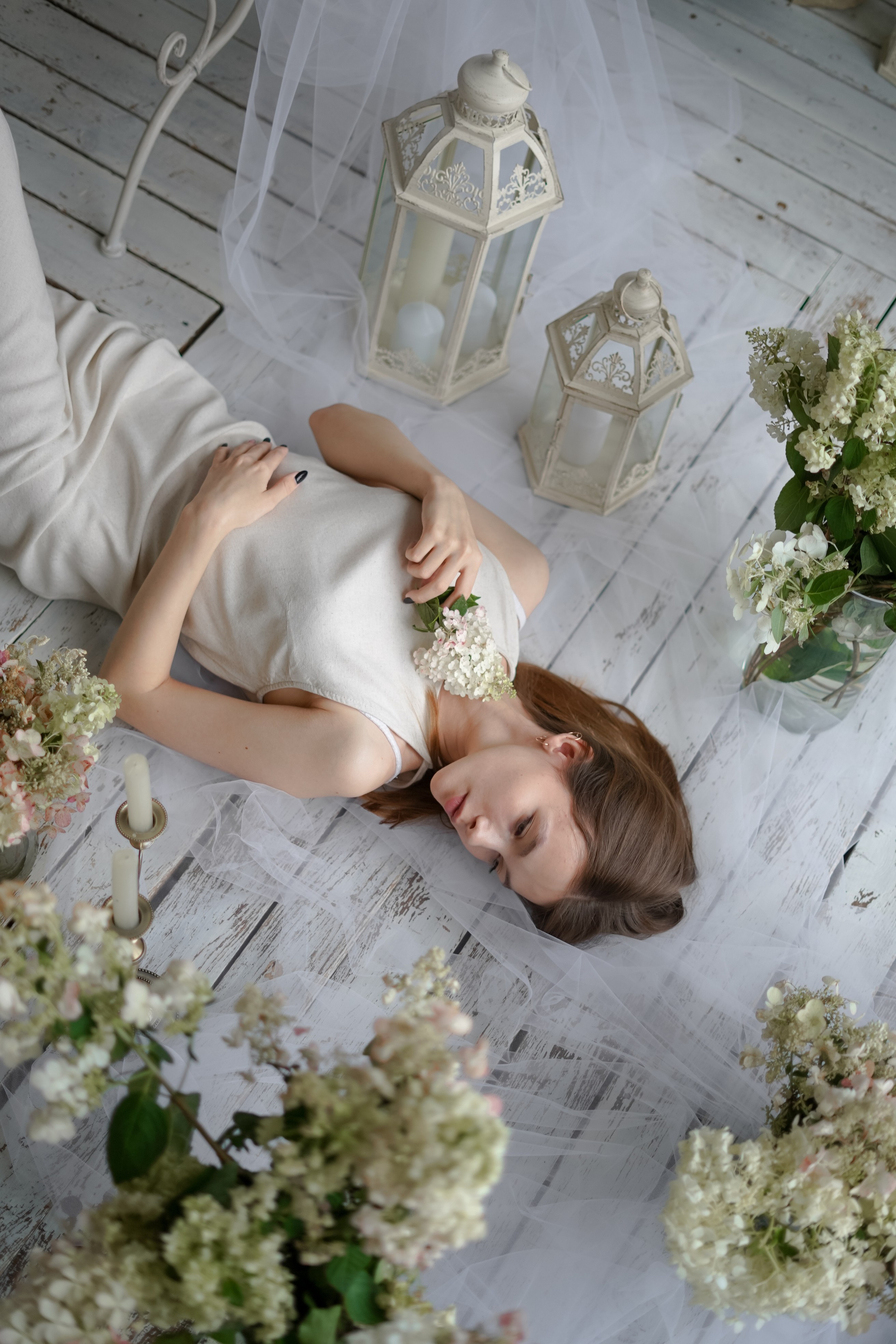 В ароматах гортензий. Фотограф Татьяна Митрофанова