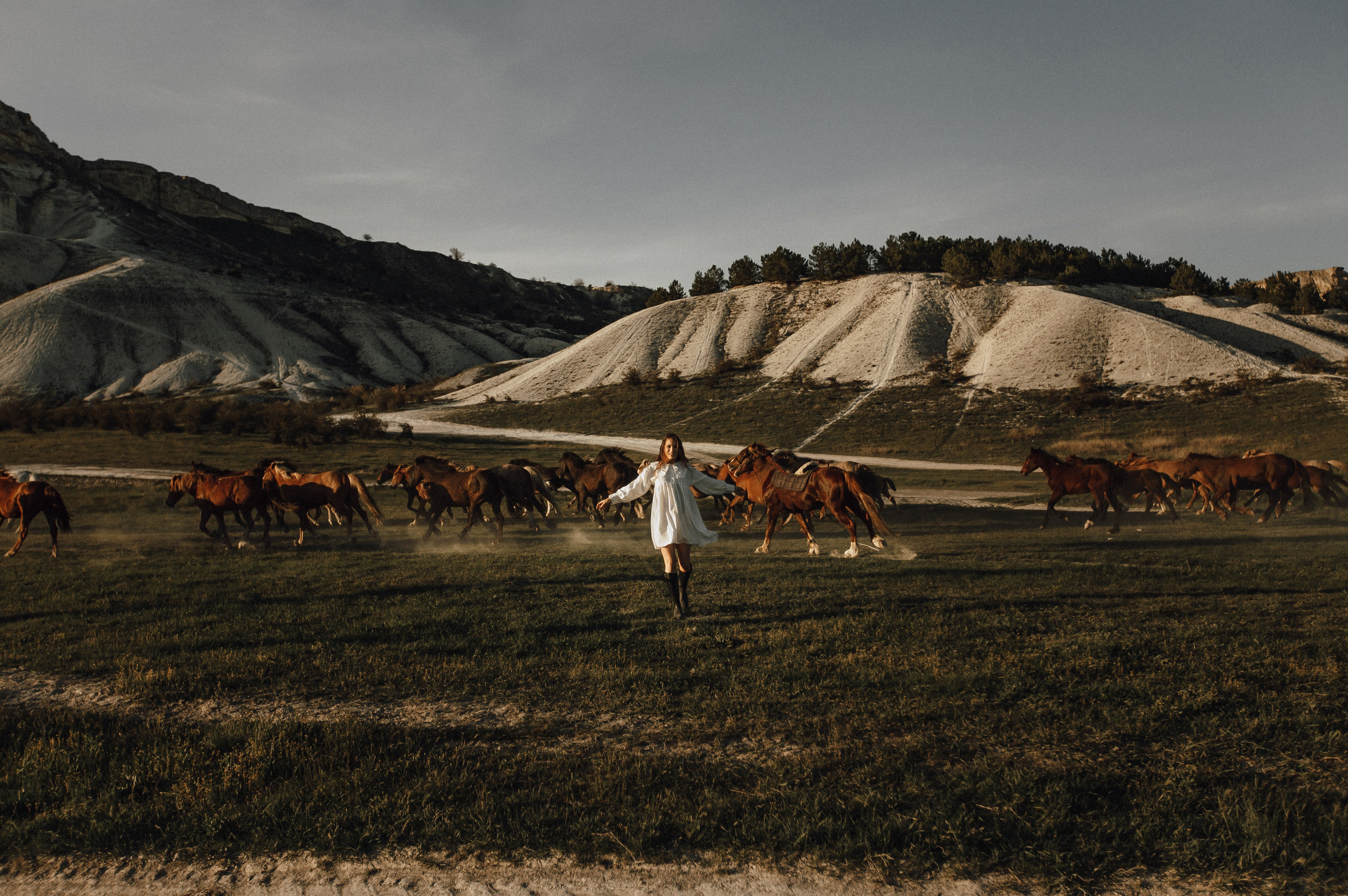 Алина. Белая скала. Фотограф Анна Лейман. Севастополь