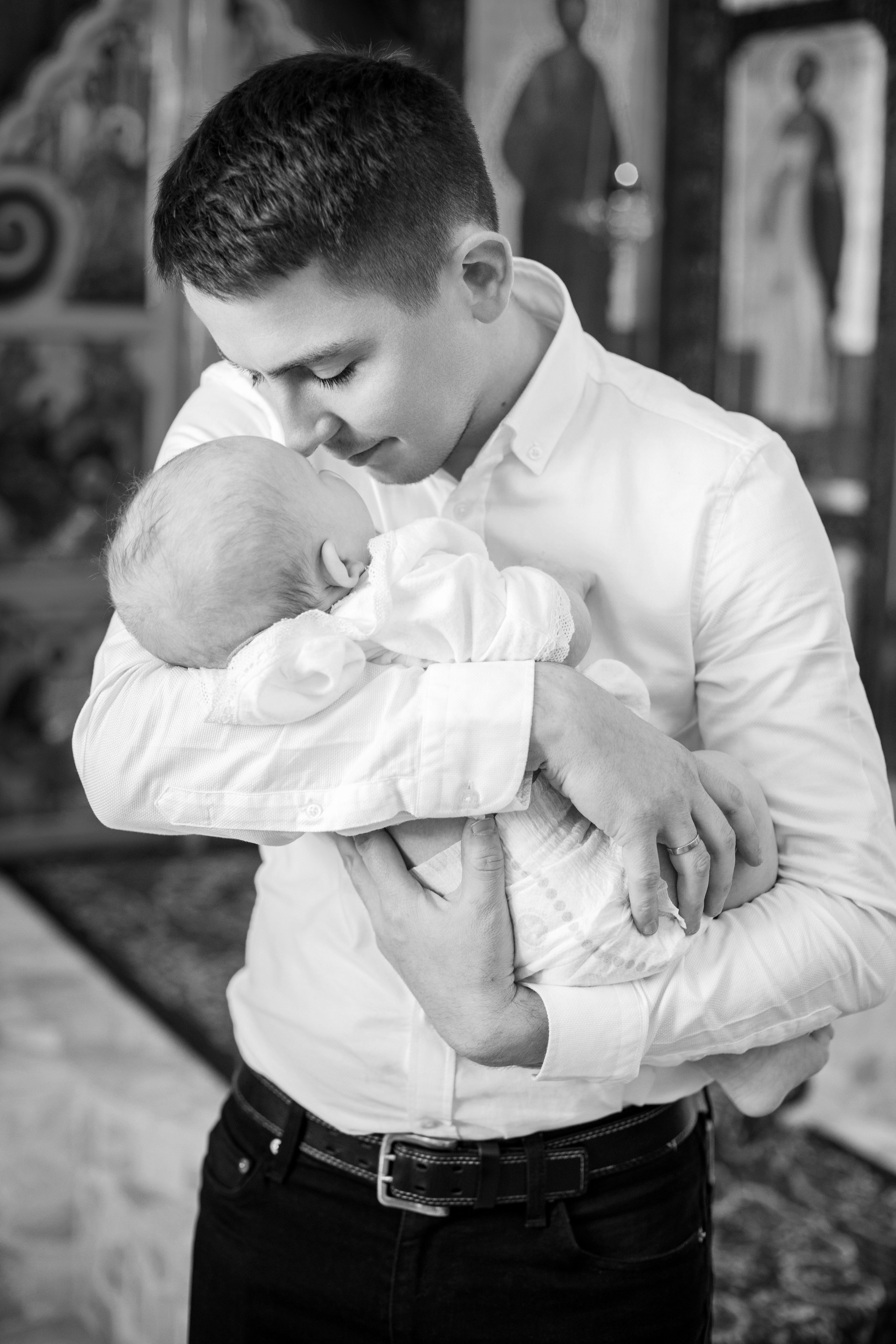 Таинство Крещения. Фотограф новорожденных в Москве Кристина Ткач