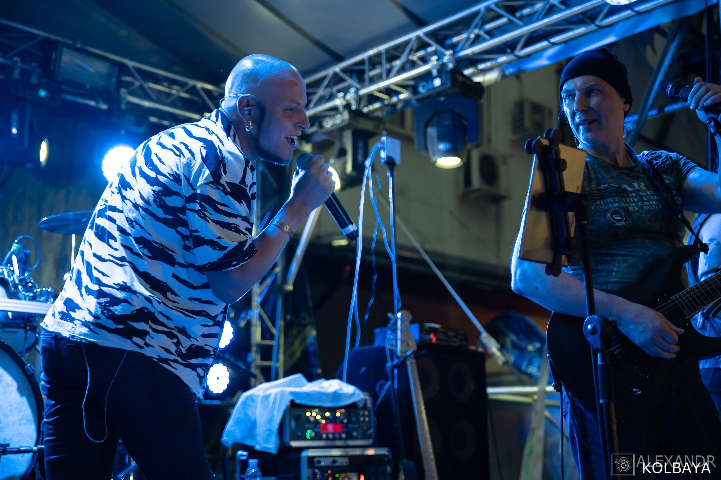 Фоторепортаж с мэшап концерта группы Черный Обелиск 4 июля 2024 года. Концертный и театральный репортажный фотограф в Москве Александр Колбая