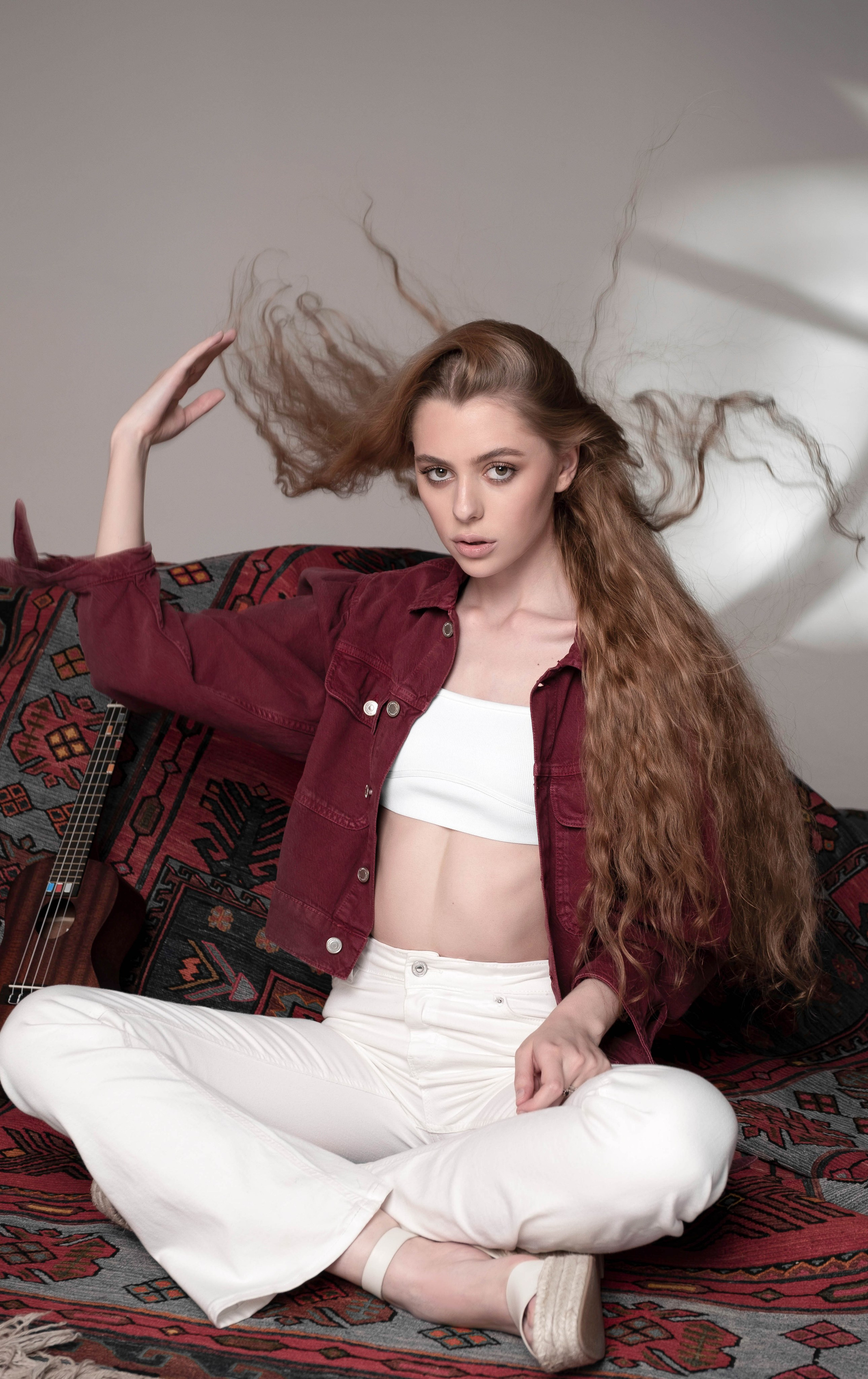 Female portrait. Main page