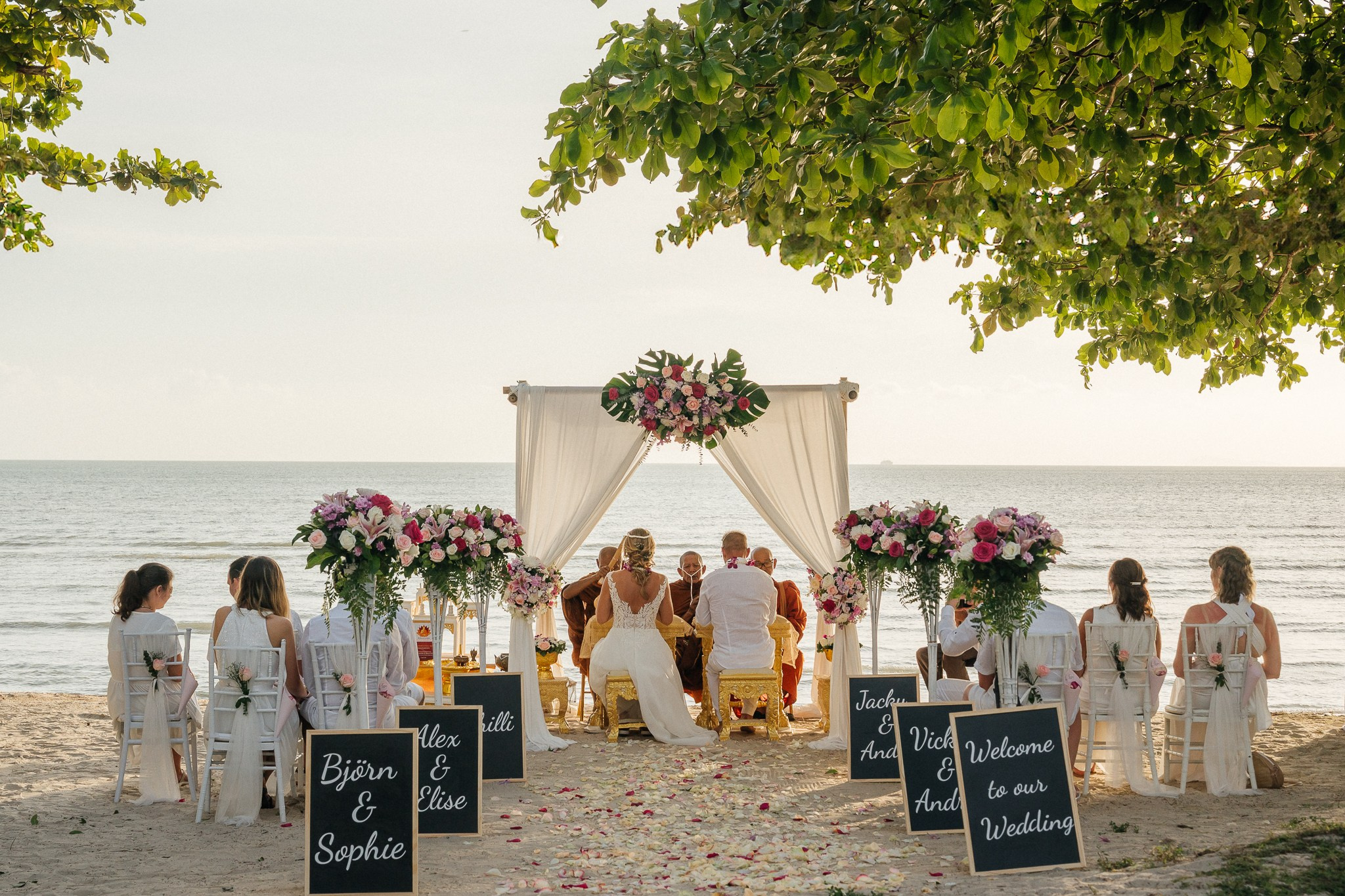 Franziska & Marcel 04.04.2025. Koh Samui Wedding Planner | Beach & Villa Weddings — Magic Day