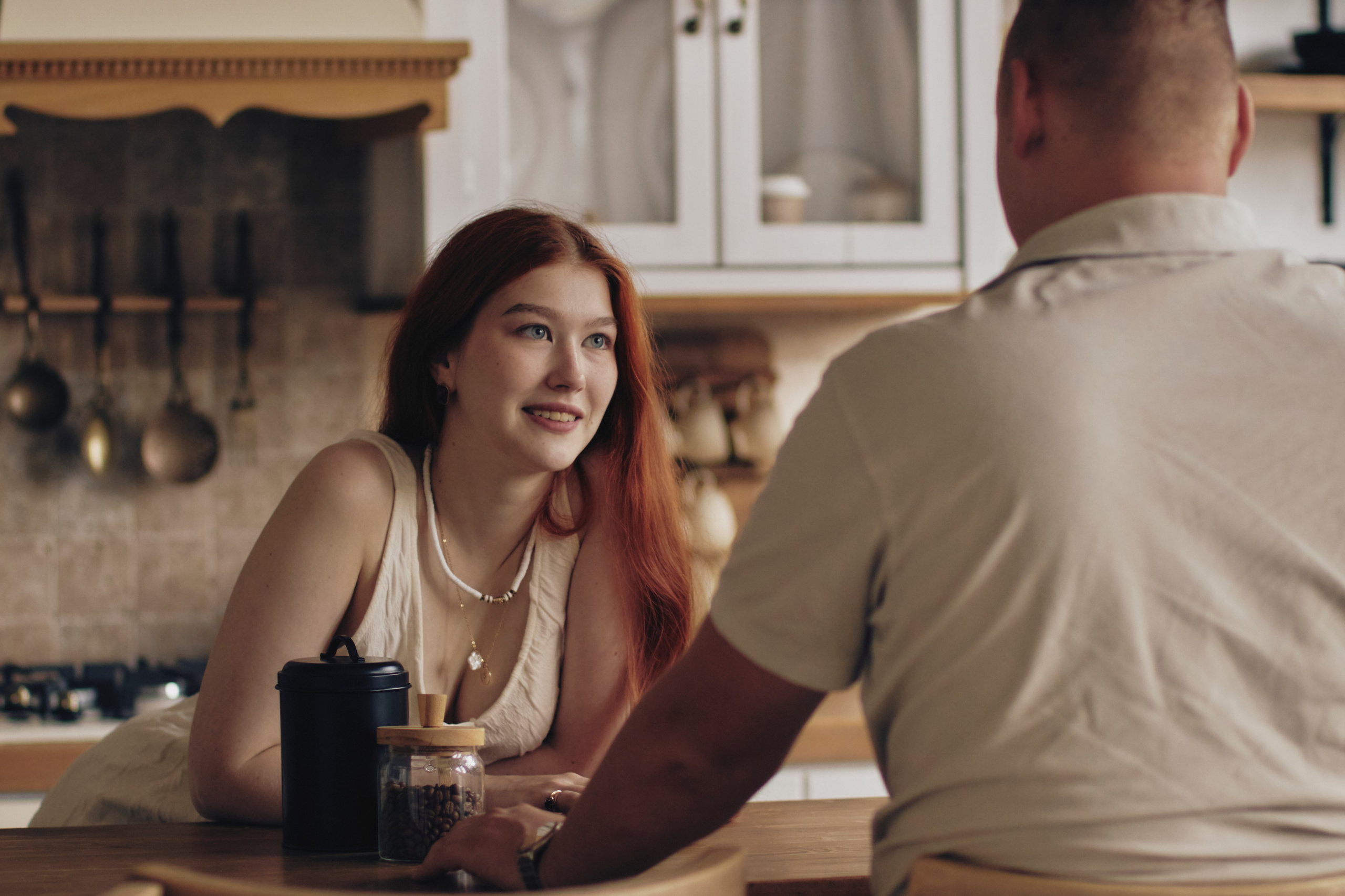 Студийная фотосессия прекрасной пары Арины и Юрия. Семейный и детский фотограф Майя Гришина