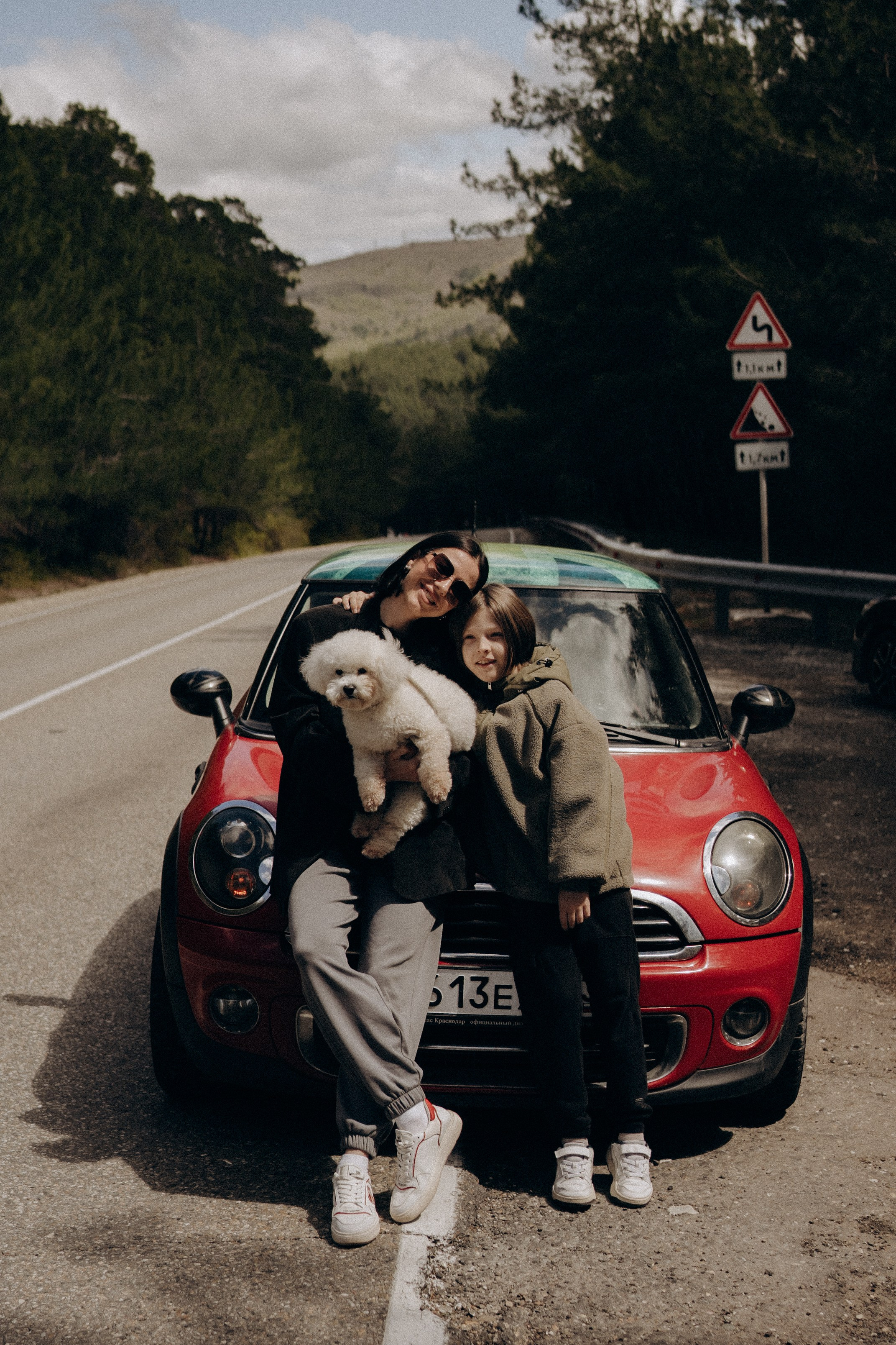 Лера, Тёма, Марли & Mini cooper. Дмитриева Светлана женский и семейный фотограф Рига, Москва, Геленджик