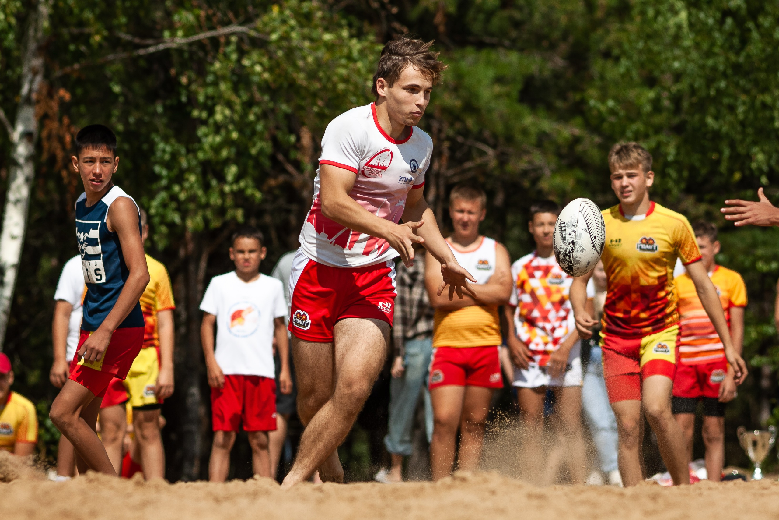 «Кубок «Молота» по пляжному Регби. Фотография