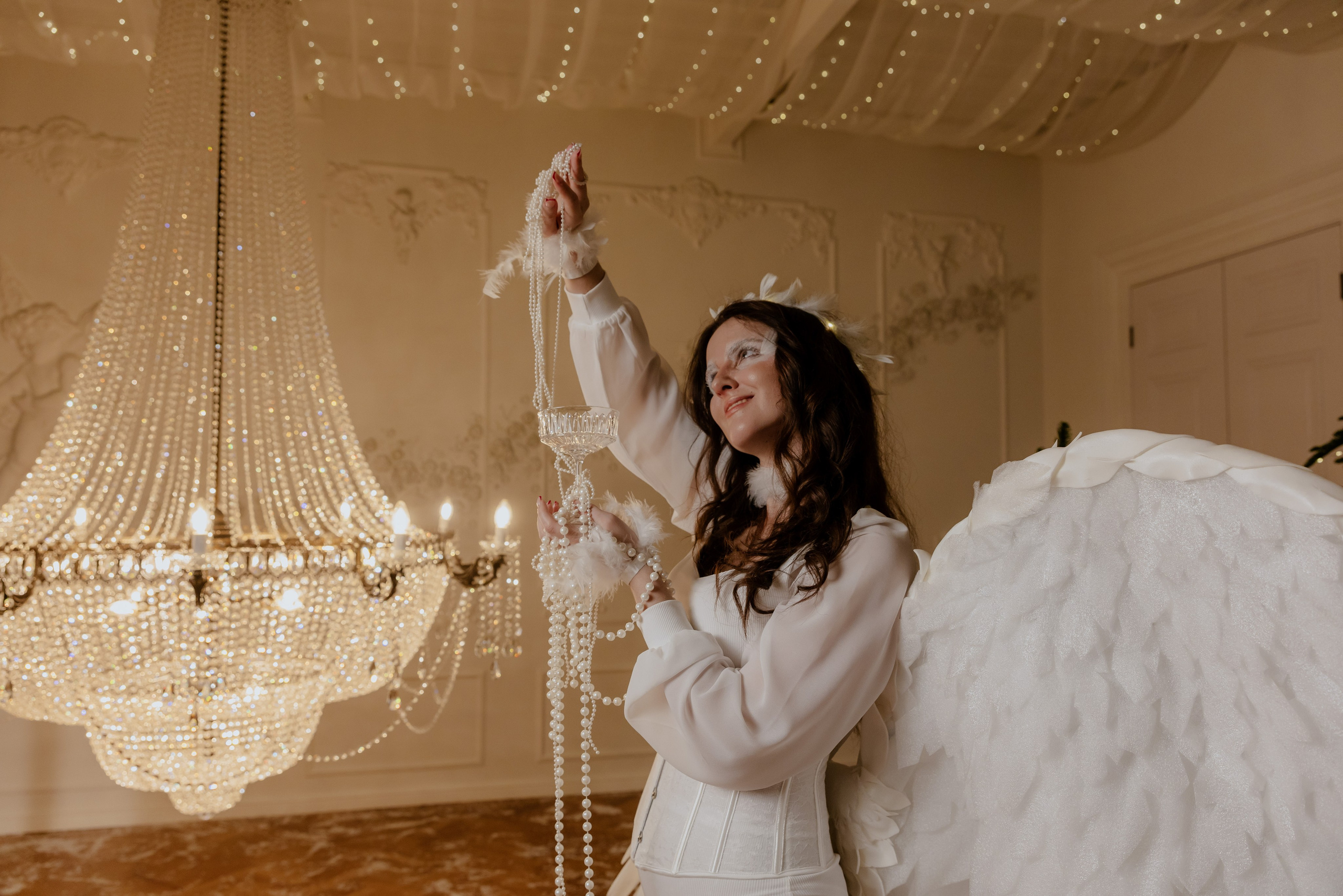 Фотосессия с крыльями ангела. Фотограф в Новосибирске Екатерина Васильева