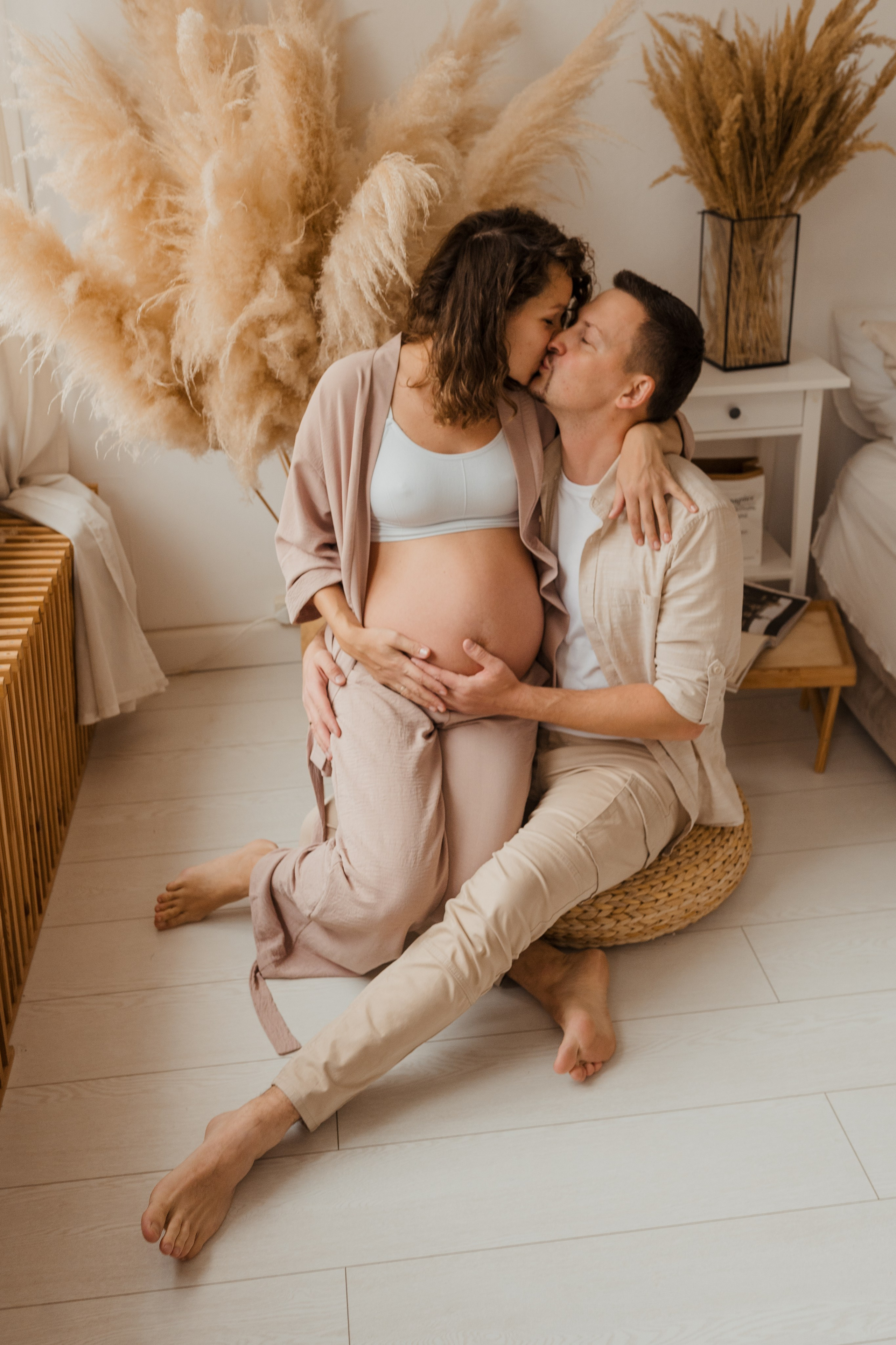 Семейная фотосессия в студии в Москве, семейный фотограф Анна Полушина. Свадебный фотограф в Москве Анна Полушина