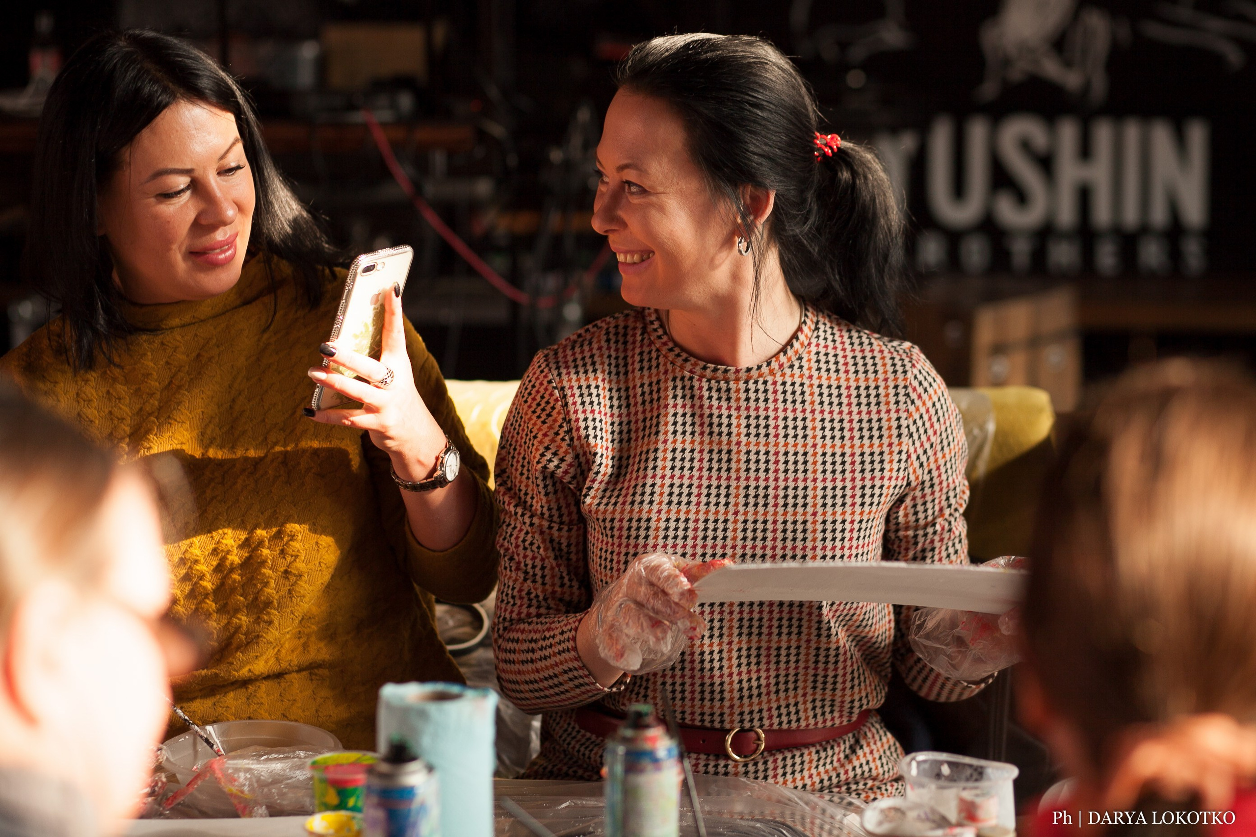 Мастер класс Fluid Art. Фотограф Дарья Локотко в Красноярске