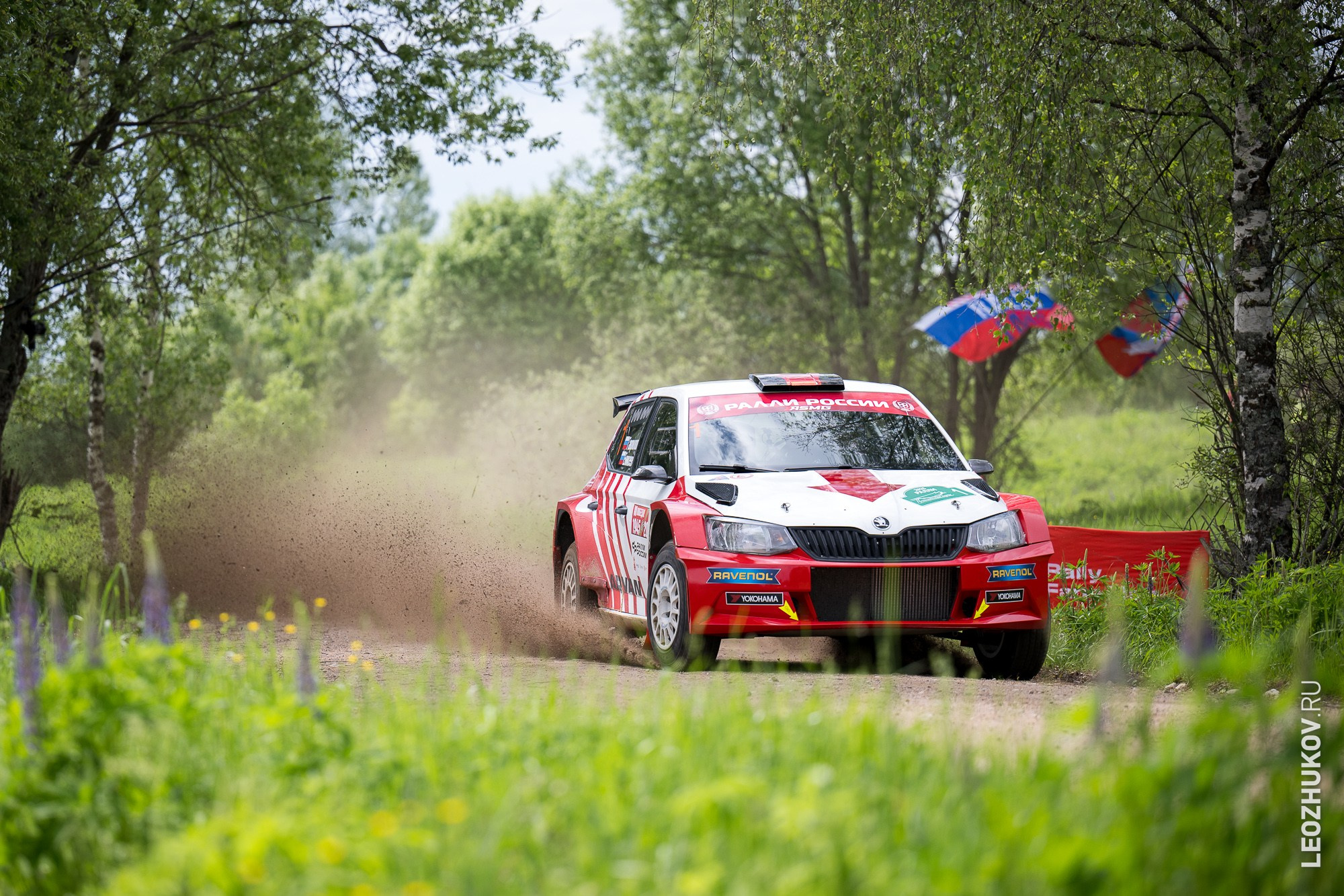 Rally Pushkinskie gory 2025. Sports photographer Leonid Zhukov