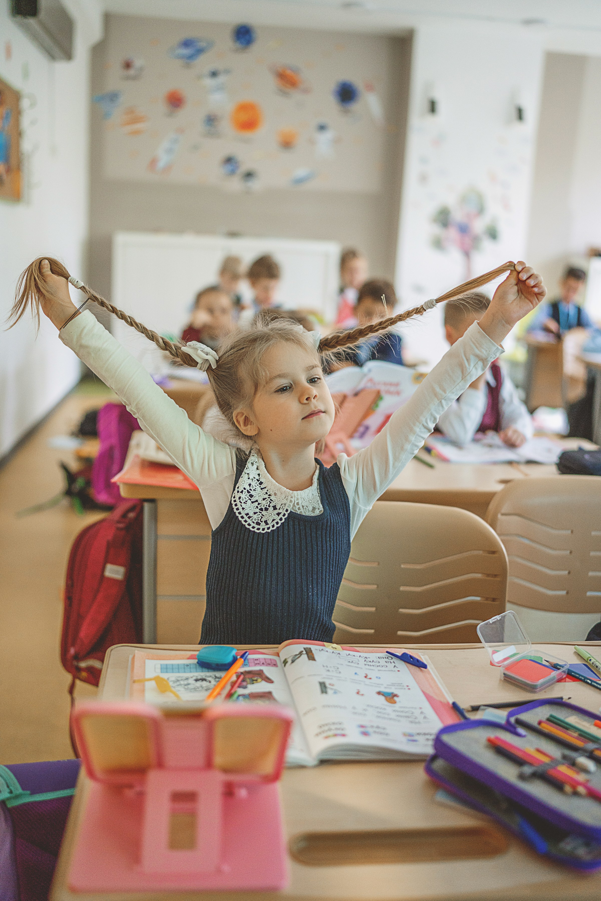 1-й класс. Школьные и выпускные альбомы. Фотограф Елена Голицина