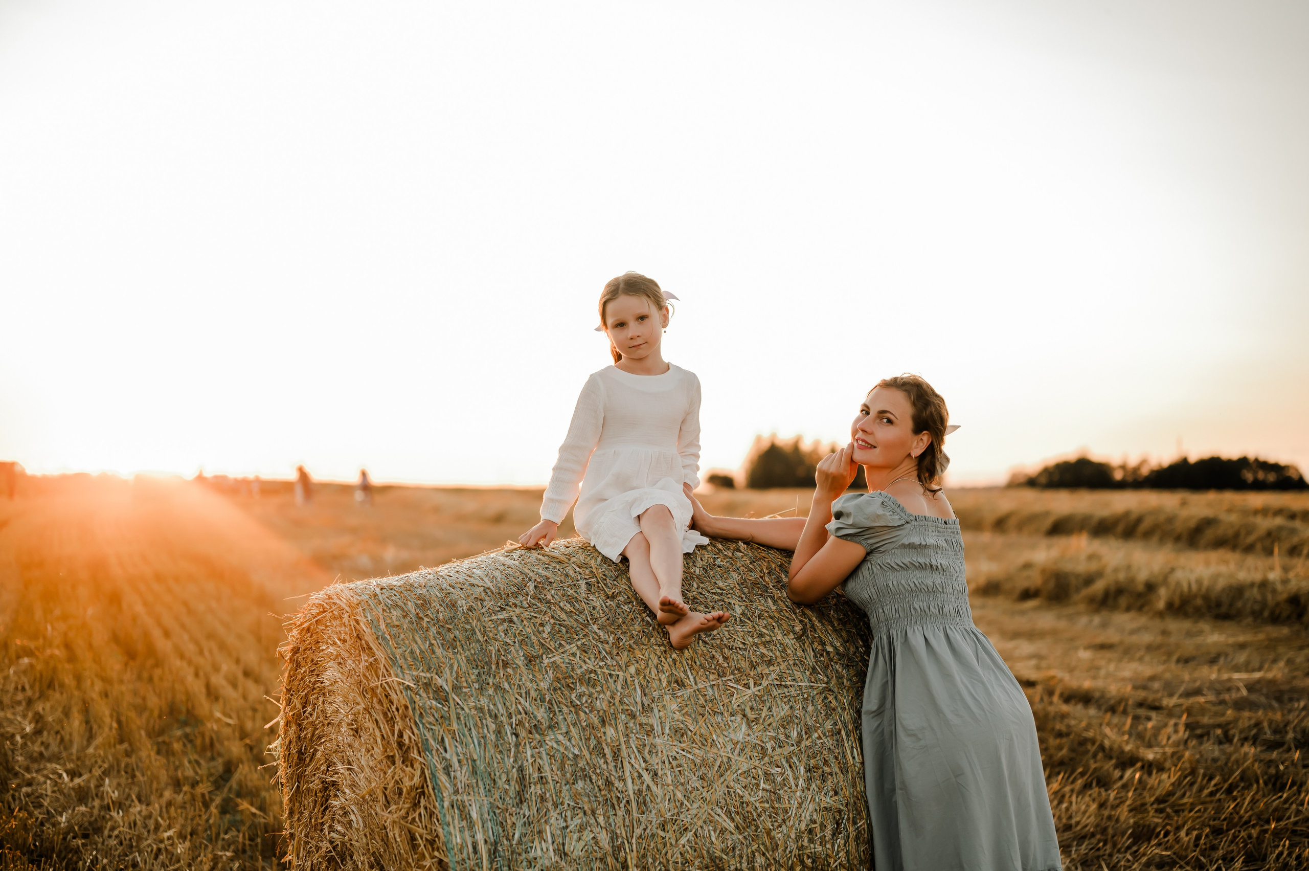 Кукуруза+сено, семейная фотосессия. Свадебный и семейный фотограф Евгения Кононова