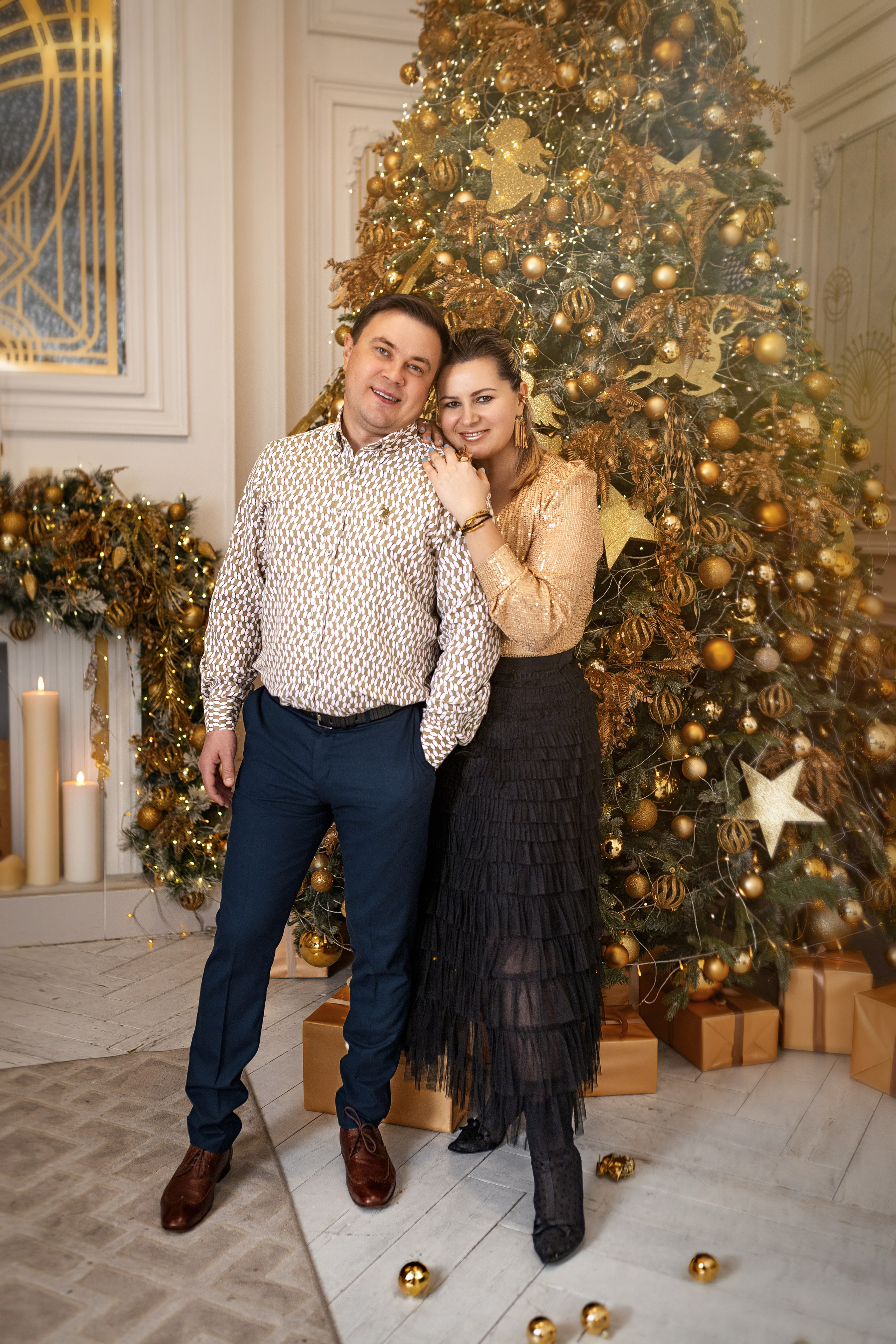 3 поколения. Новогодняя фотосессия. Трубинова Екатерина | Семейный фотограф | Москва