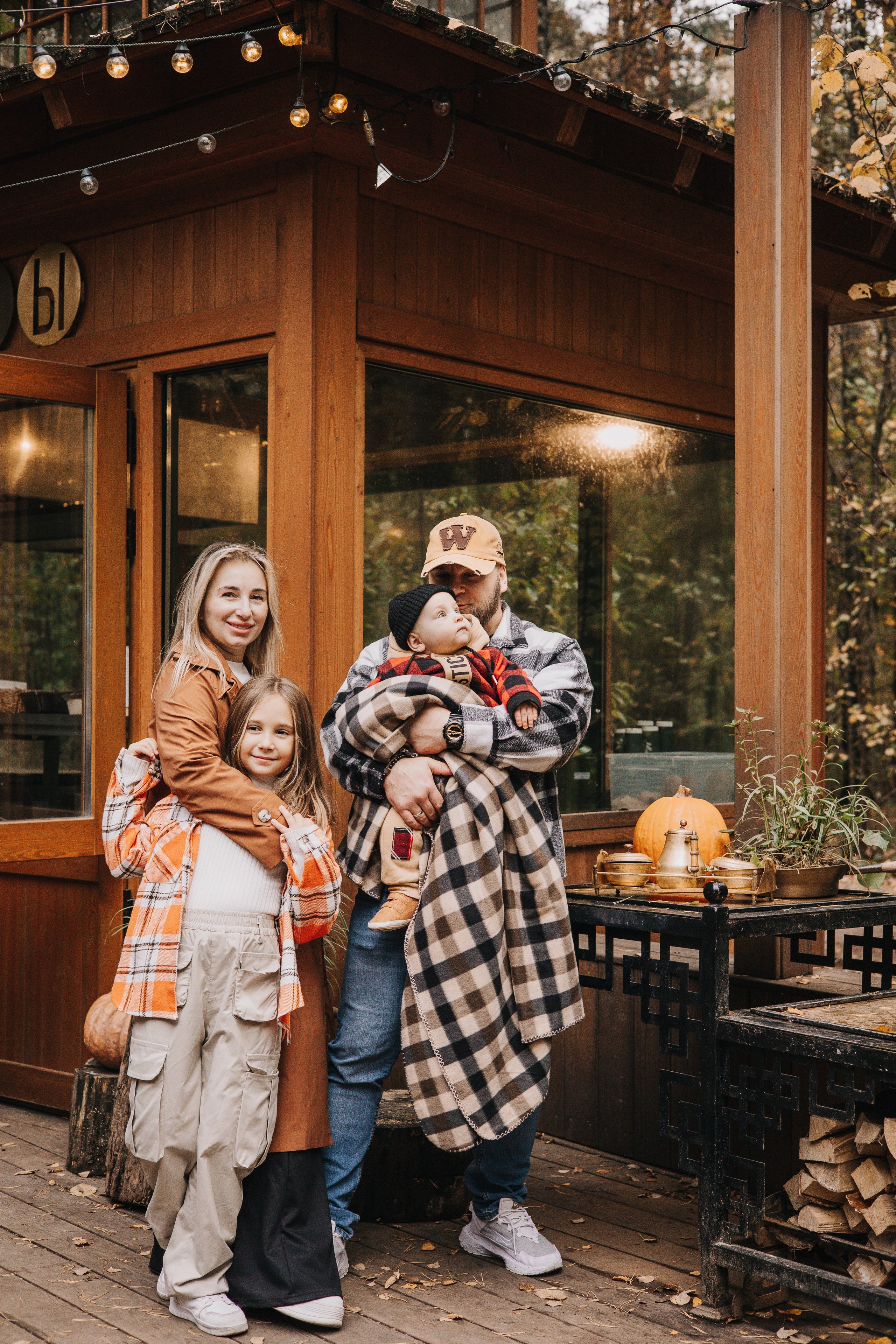 Семейные фотоистории на природе