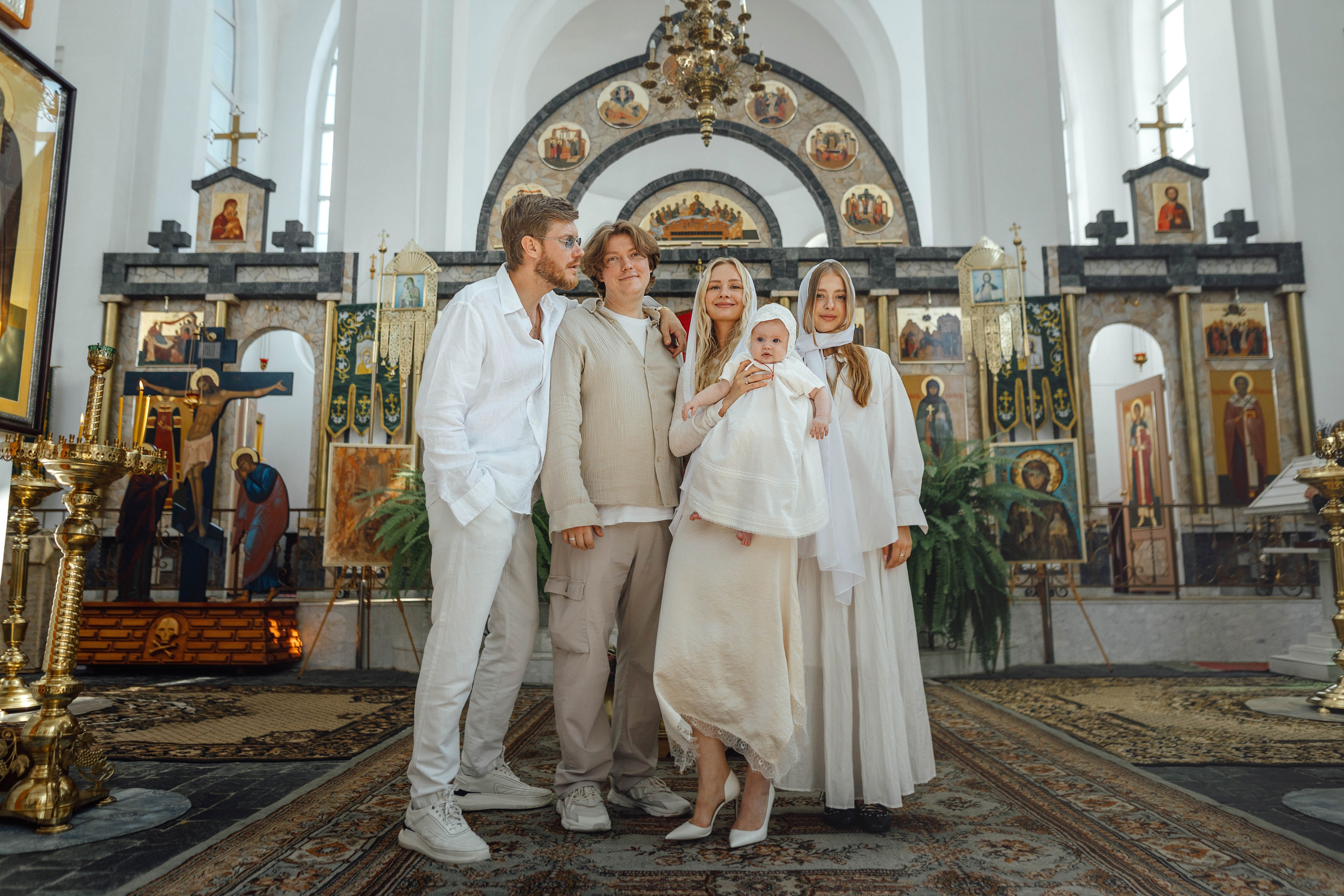 Крещение Мишель, гп. Ивенец, храм Ефросинии Полоцкой, август 2025