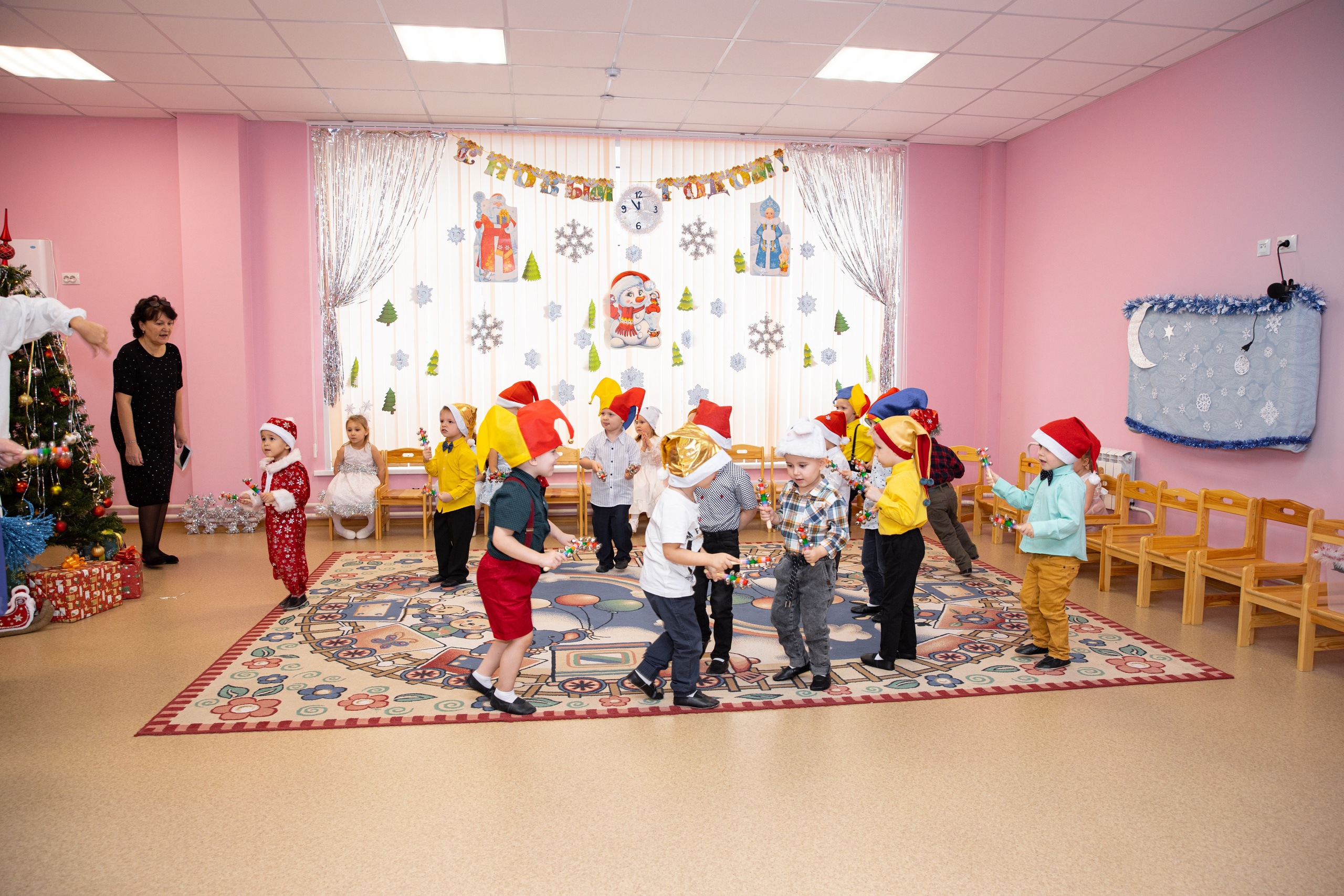 Новогодний утренник Полисадик. Фотограф в Железнодорожном и Балашихе