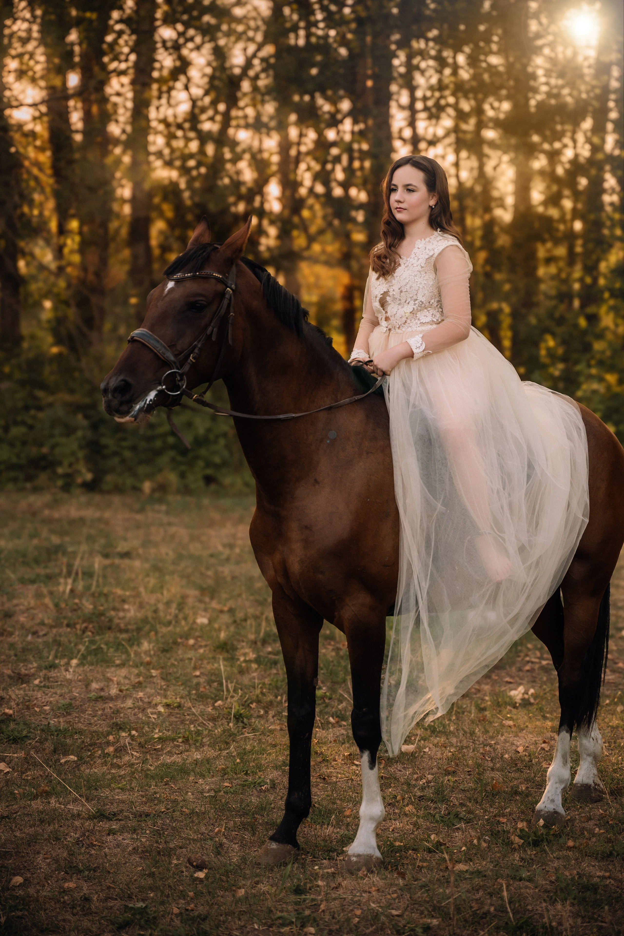 Евгения. Фотосессия с лошадьми. Семейный фотограф в Белгороде Амелина Алина