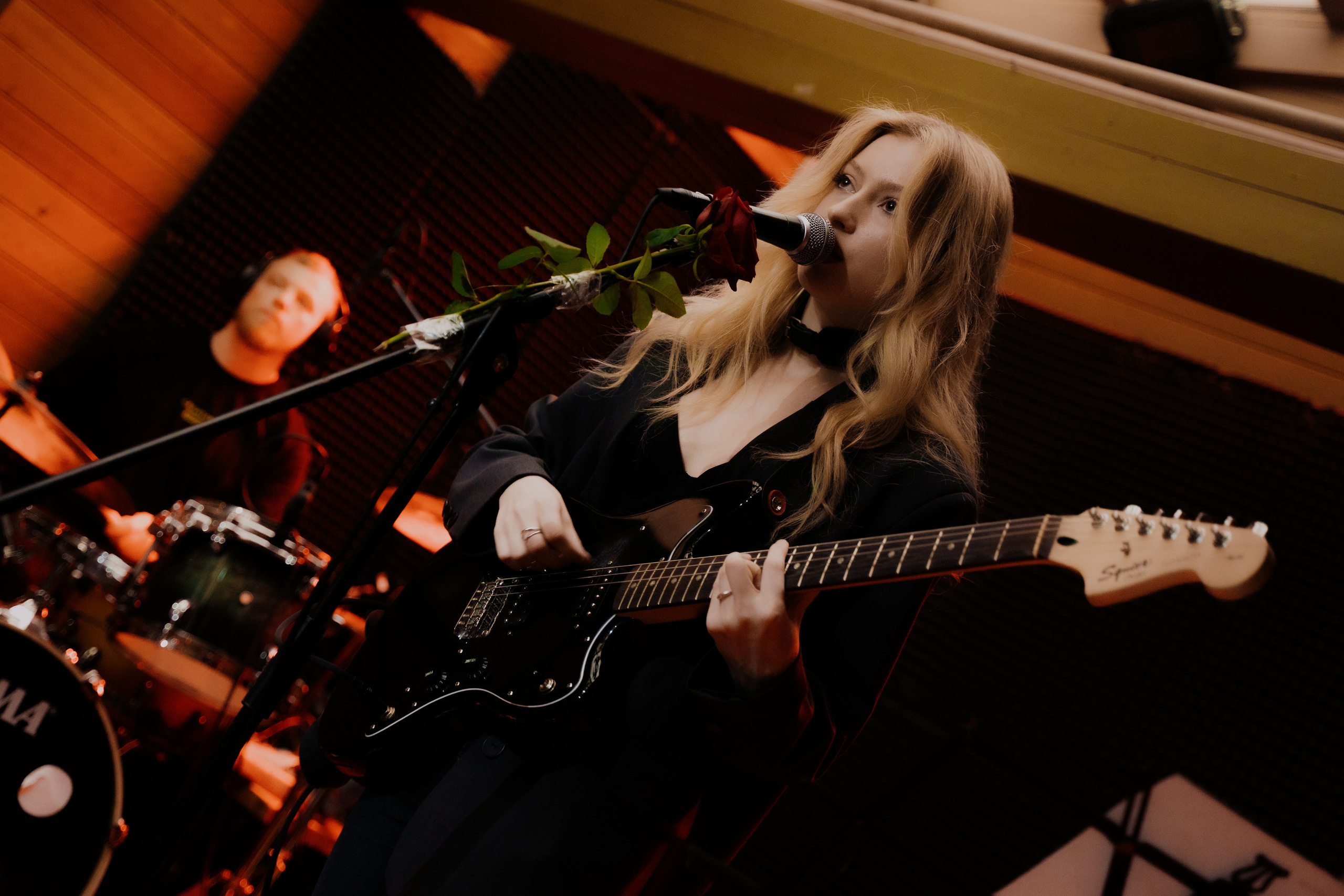 Съемка музыкантов из группы KANATAMI