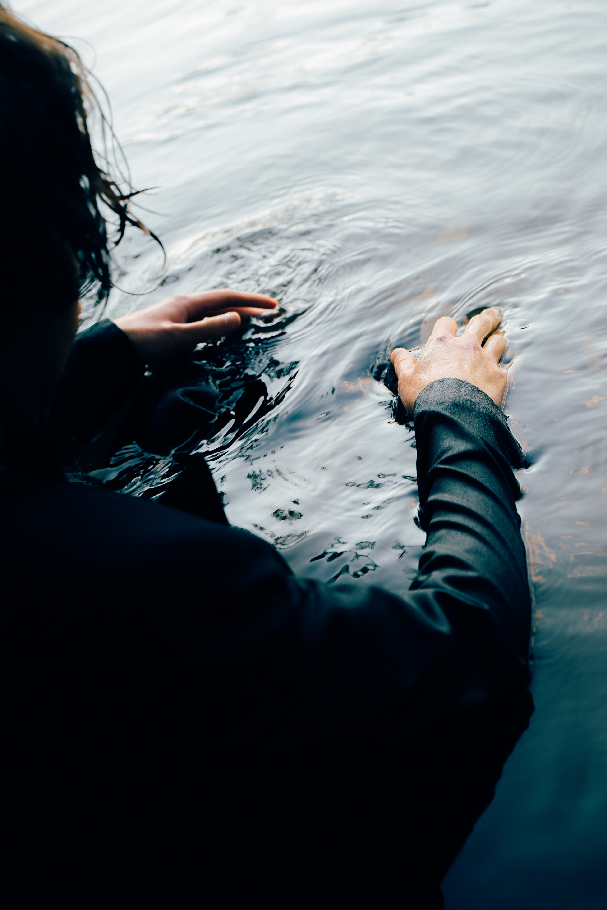 Детальная съемка в воде